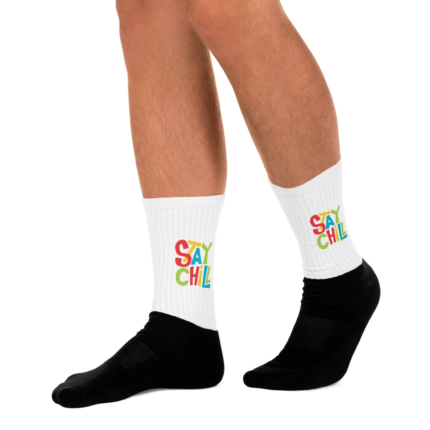 STAY CHILL Socks - Premium Socks from The Wishful Fish Kids - Just $18! Shop now at The Wishful Fish Kids