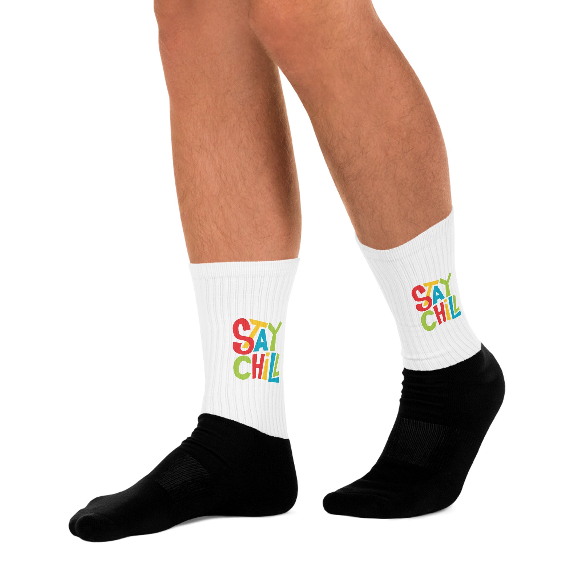 STAY CHILL Socks - Premium Socks from The Wishful Fish Kids - Just $18! Shop now at The Wishful Fish Kids