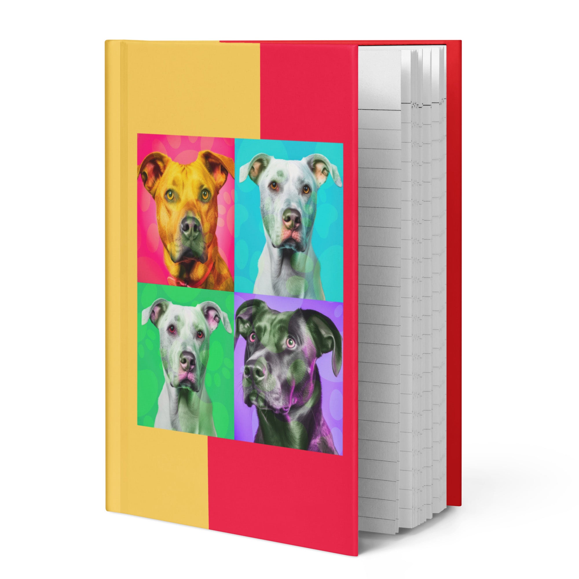 Colorful Dog Diary Journal For Kids Who Think in Color
