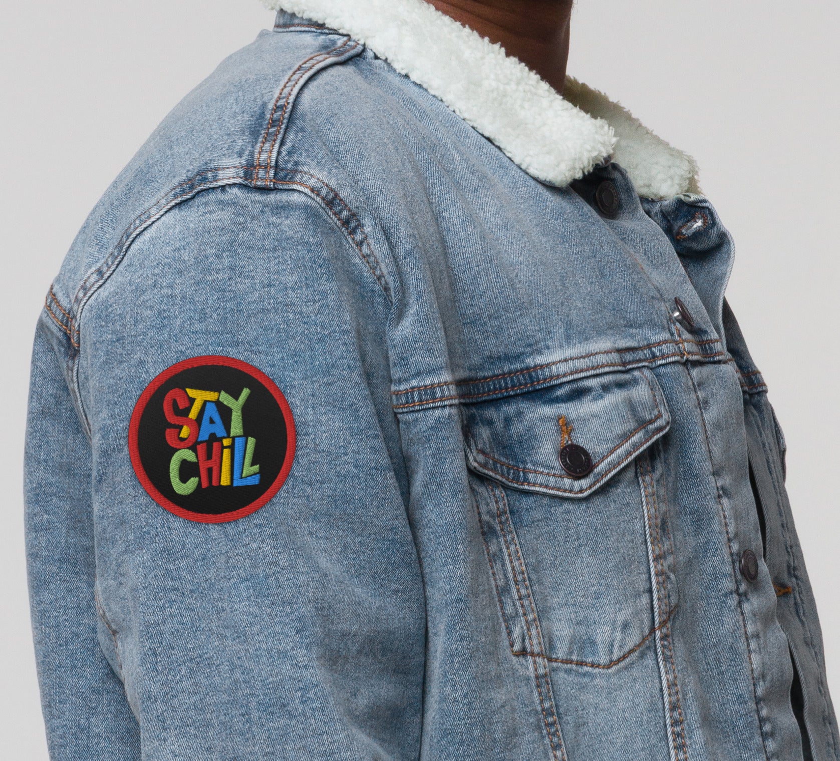 STAY CHILL Embroidered Patch - Premium Embroidered Patch from The Wishful Fish Kids - Just $18! Shop now at The Wishful Fish Kids