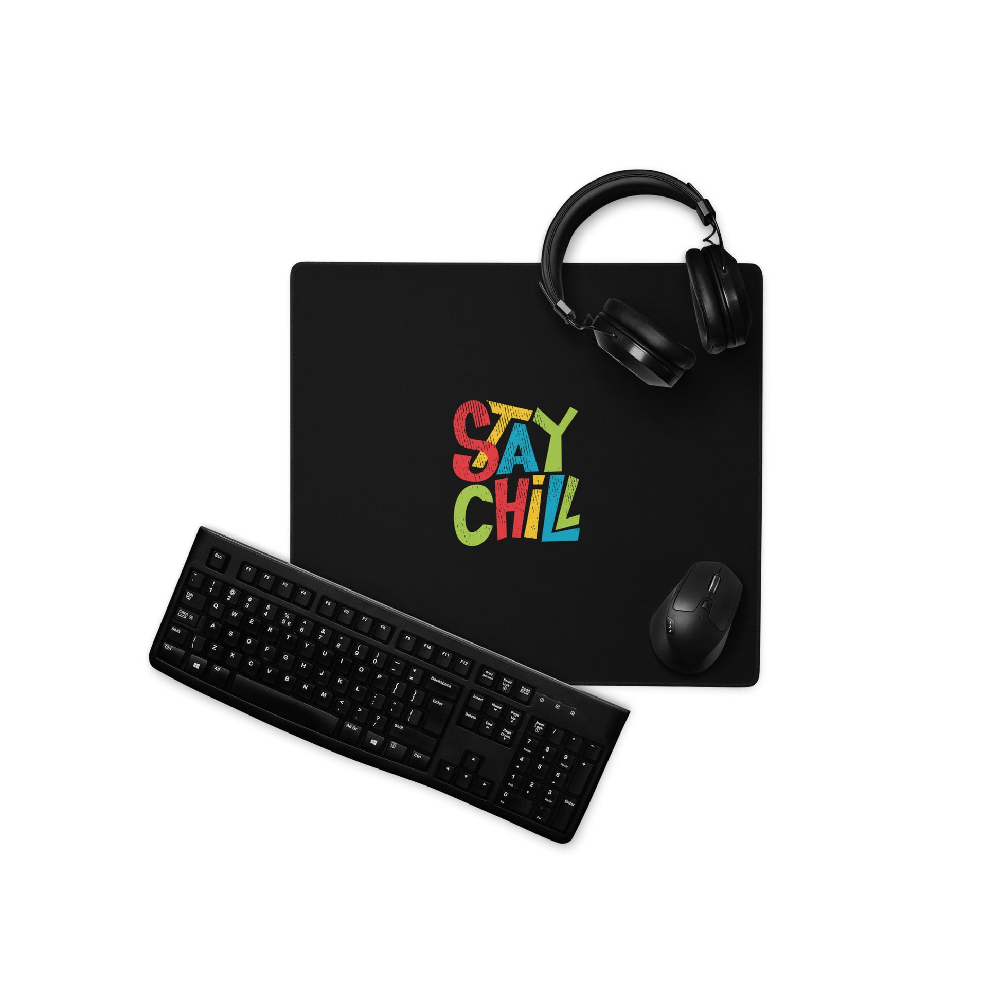 STAY CHILL Gaming Mouse Pad - Premium Mouse Pad from The Wishful Fish Kids - Just $21! Shop now at The Wishful Fish Kids