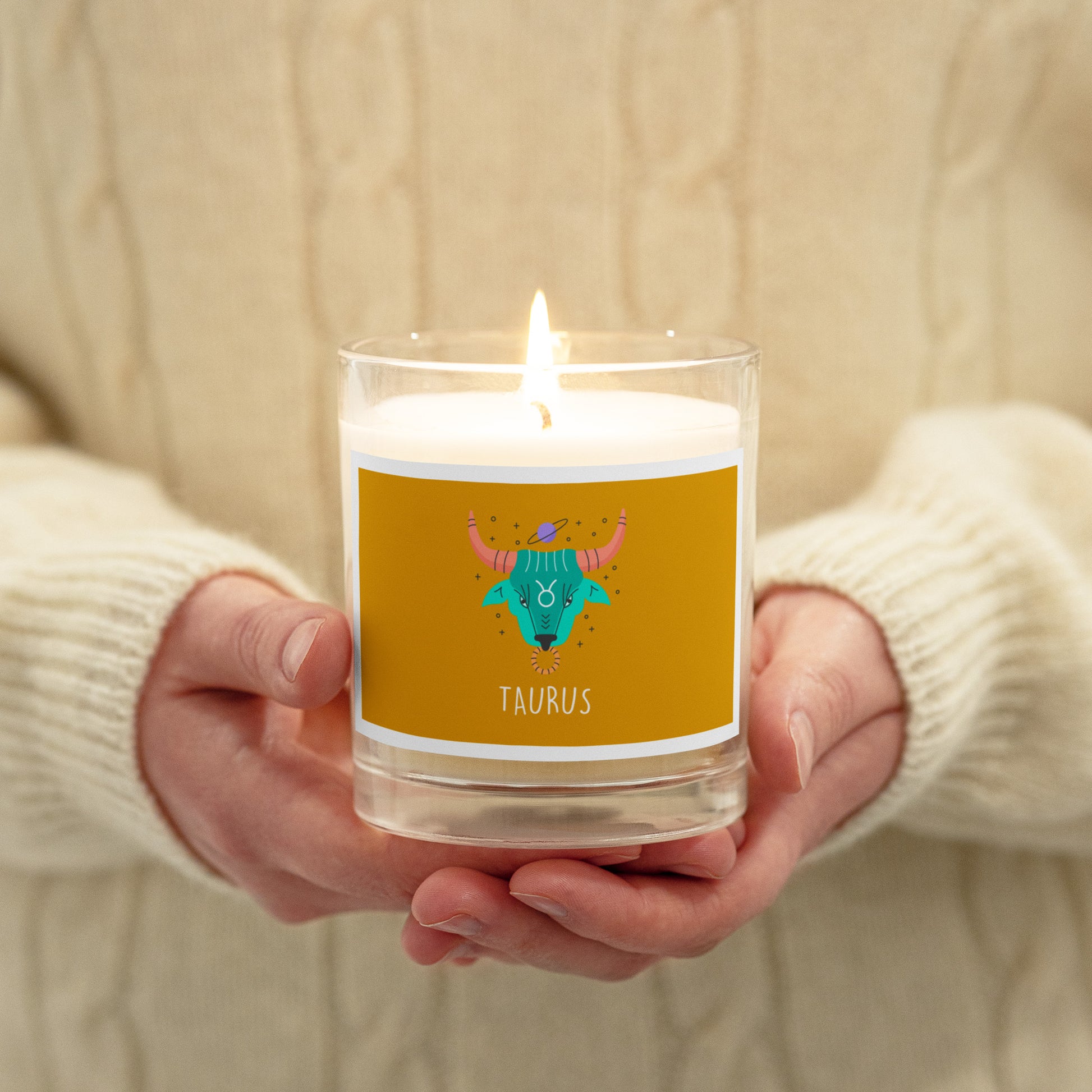 TAURUS ZODIAC Wish Candle - Premium Candles from The Wishful Fish Kids - Just $16! Shop now at The Wishful Fish Kids