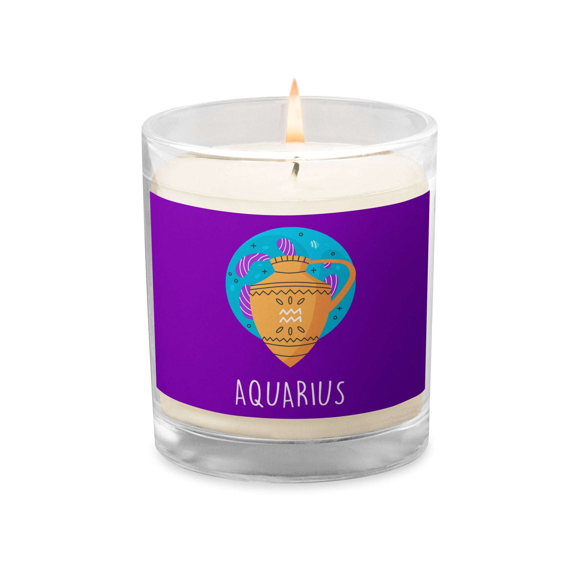 AQUARIUS ZODIAC Wish Candle - Premium Candles from The Wishful Fish Kids - Just $16! Shop now at The Wishful Fish Kids