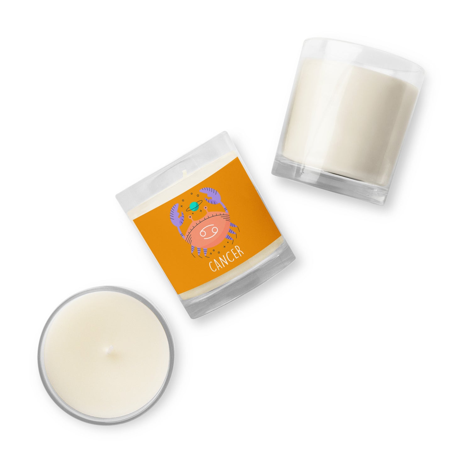 CANCER ZODIAC Wish Candle - Premium Candles from The Wishful Fish Kids - Just $16! Shop now at The Wishful Fish Kids