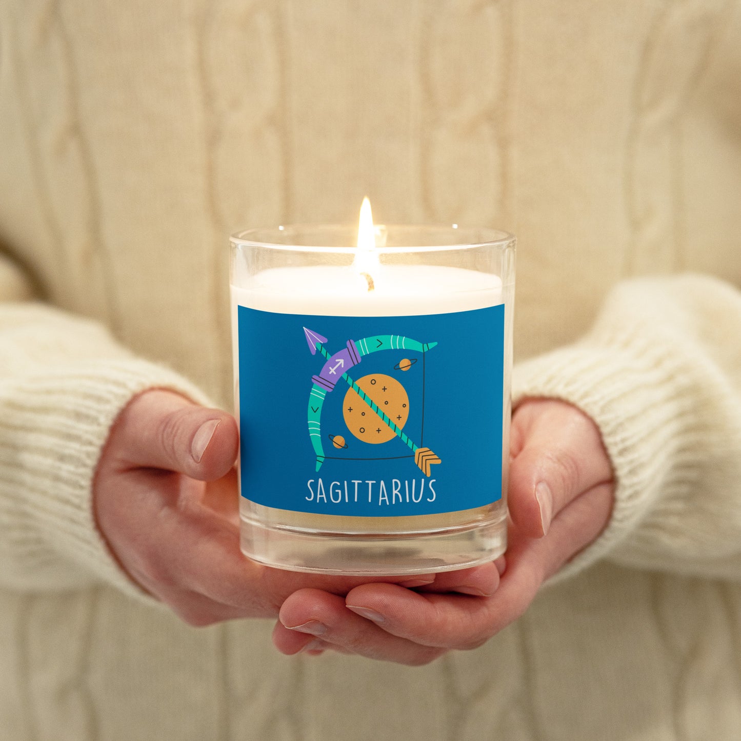 SAGITTARIUS ZODIAC Wish Candle - Premium Candles from The Wishful Fish Kids - Just $16! Shop now at The Wishful Fish Kids