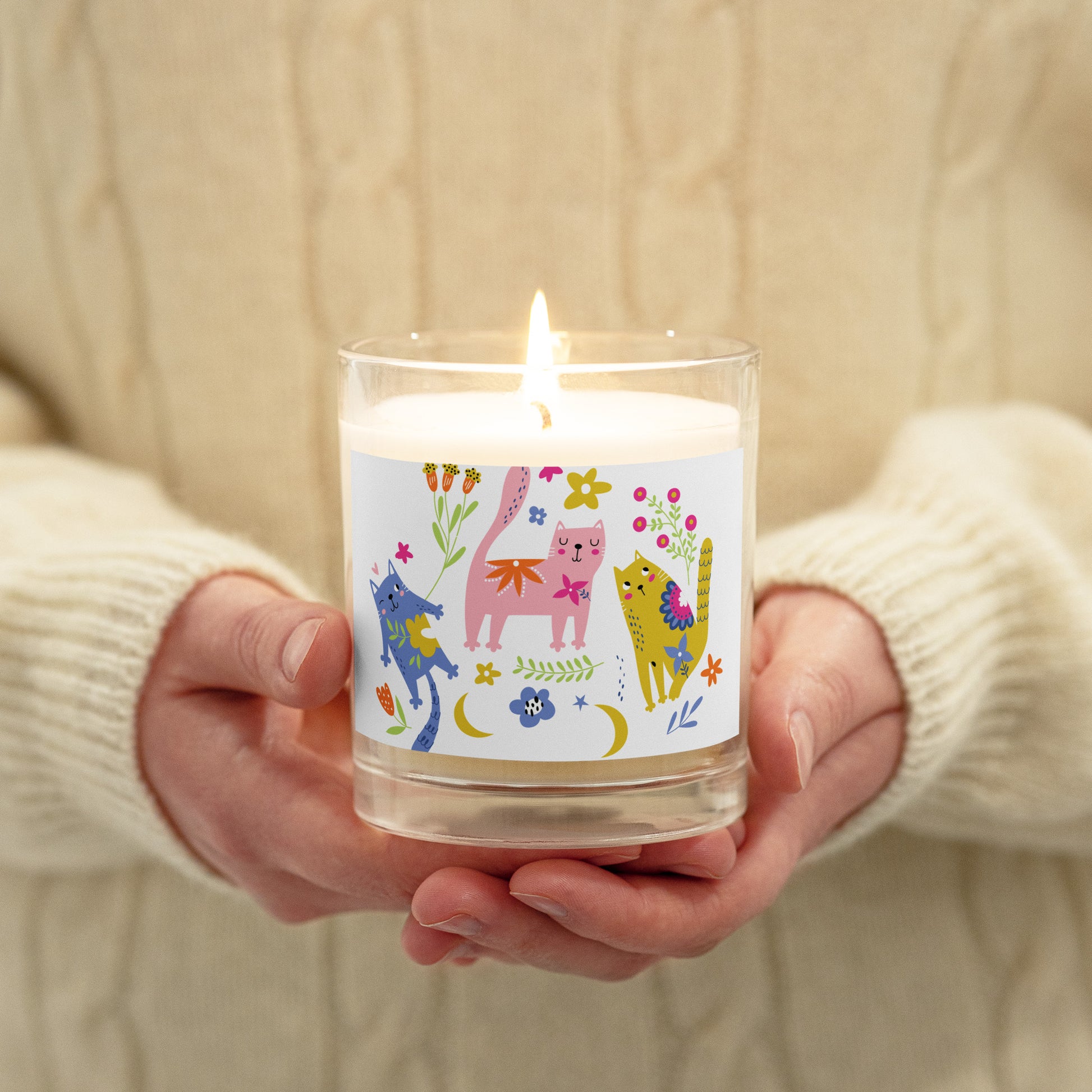 PLAYFUL KITTIES Candle - Premium Candles from The Wishful Fish Kids - Just $18! Shop now at The Wishful Fish Kids