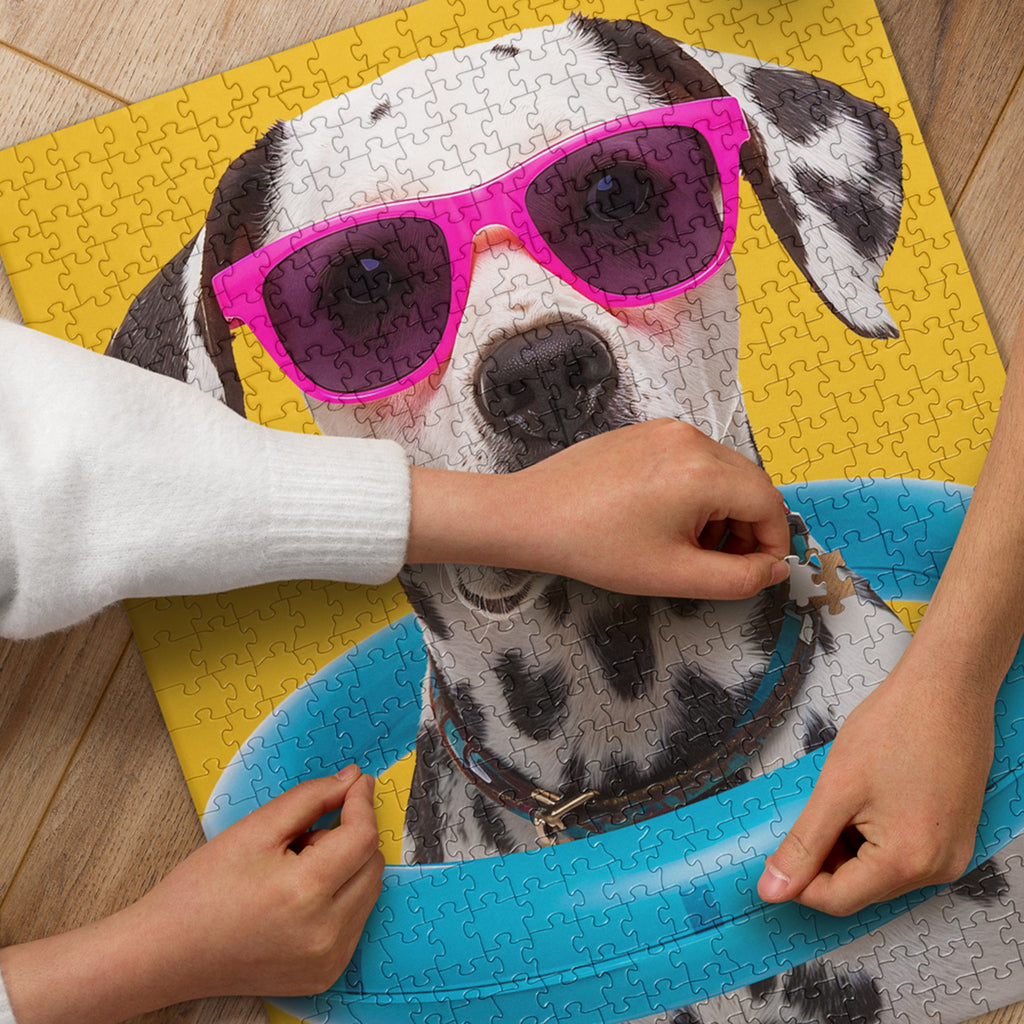 520 Pieces Cool Dog Luke Jigsaw Puzzle