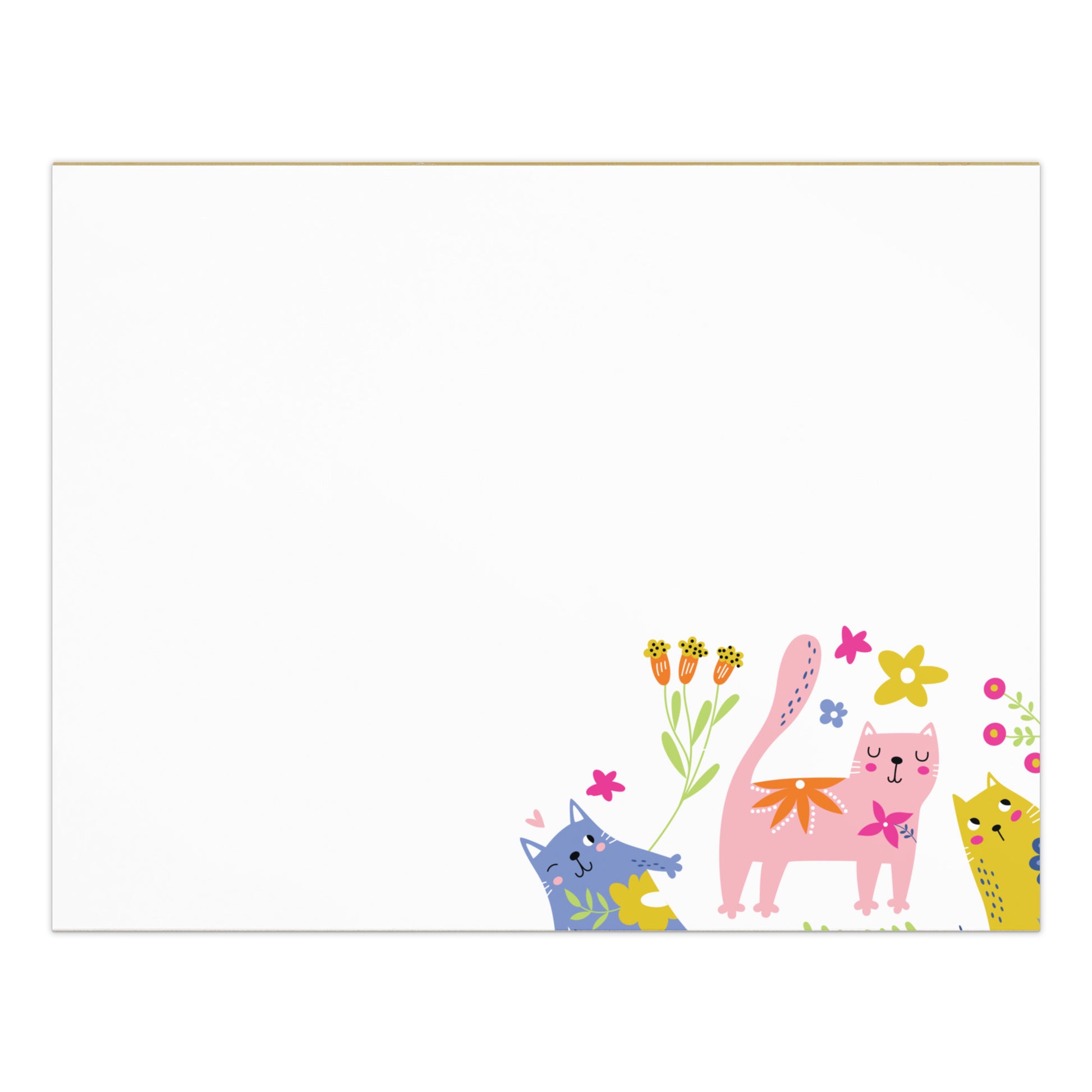 PLAYFUL KITTES Note Pads - Premium Note pads from The Wishful Fish Kids - Just $11.50! Shop now at The Wishful Fish Kids