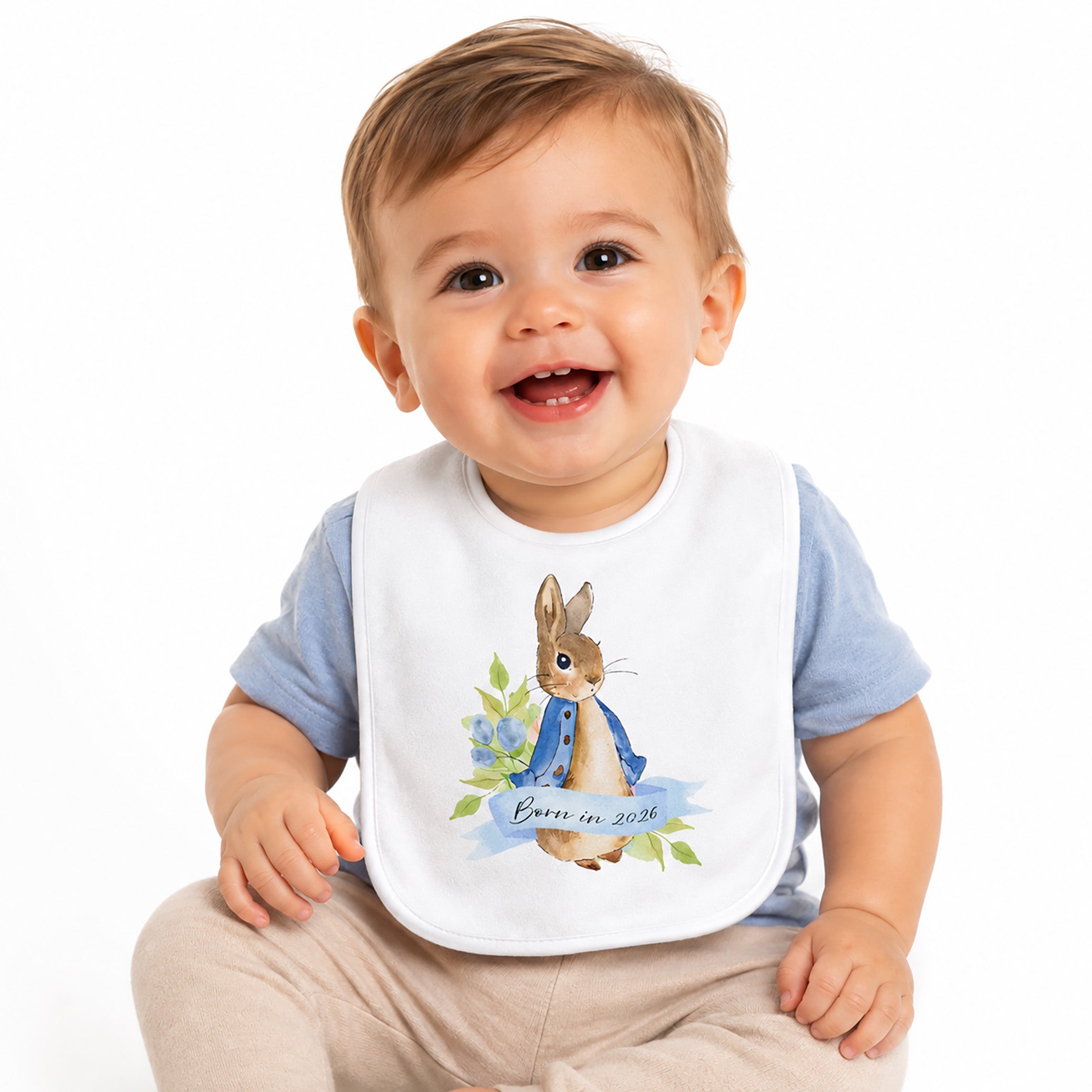Peter Rabbit Baby Bib — Storybook Charm for Every Mealtime