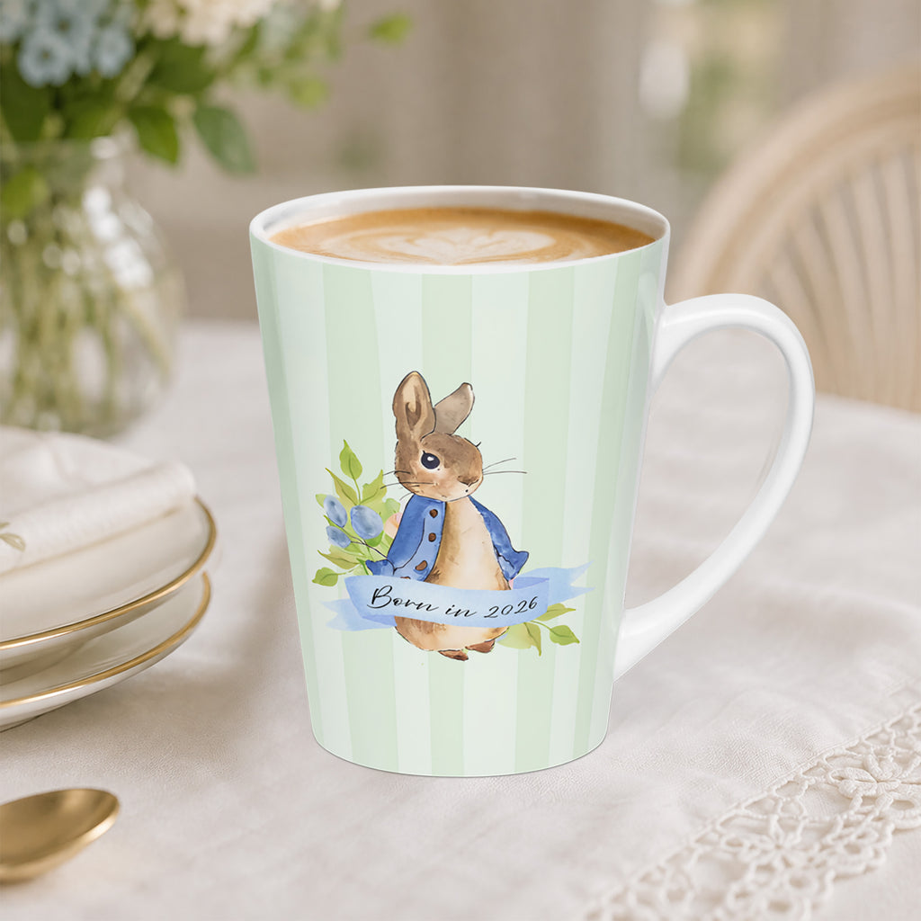 Peter Rabbit Latte Cup — Sip Every Morning with Timeless Charm