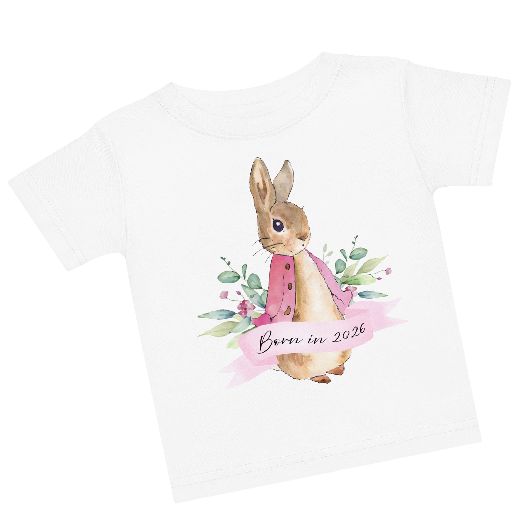 Peter Rabbit Pink Baby T-Shirt — Sweet Storybook Style for Every Little Bunny