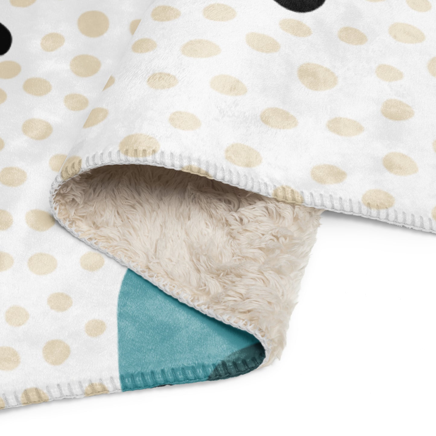 Sherpa Baby Blanket Animals Design —  Perfect for a New Baby Gift
