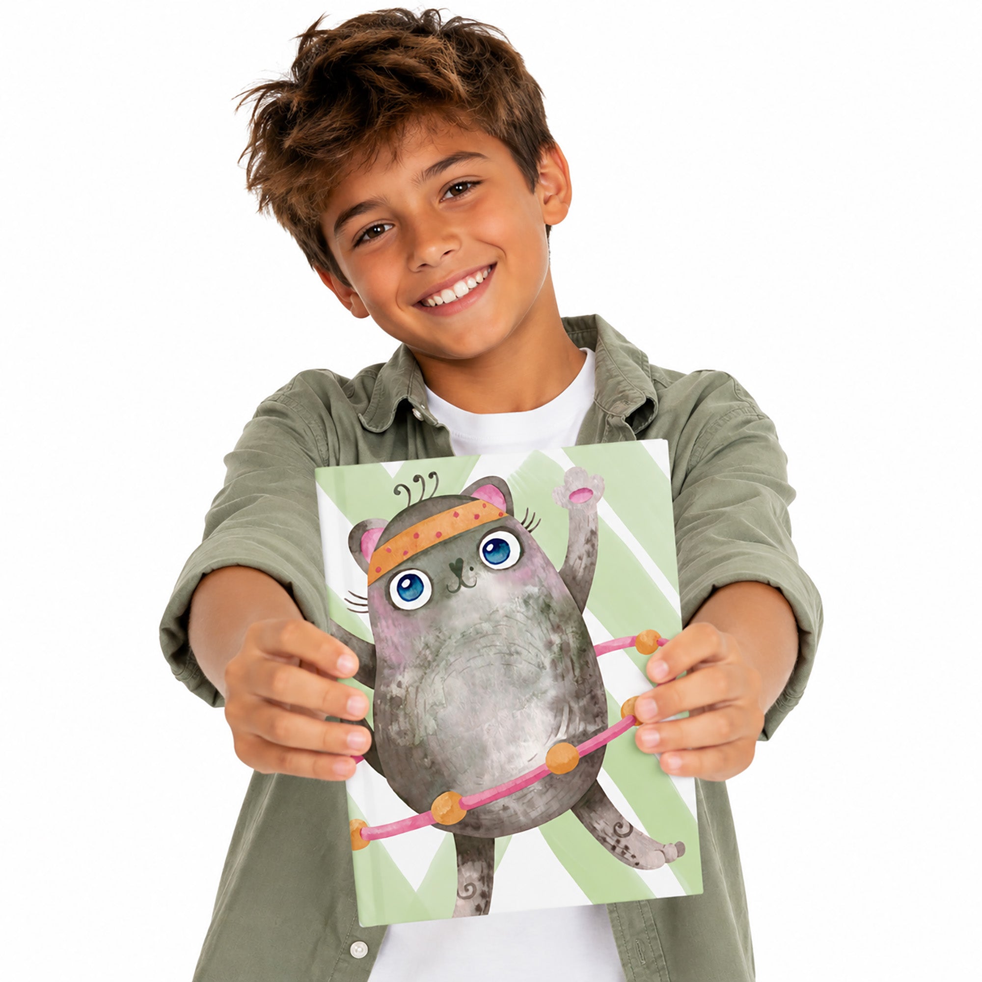 Cat Themed Journal. The journal that keeps up with you — paws and all.