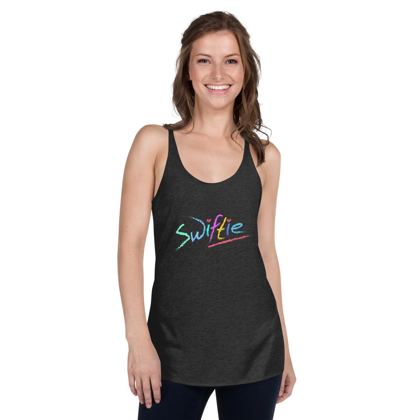 SWIFTIE Racerback Tank - Premium Racerback Tank from The Wishful Fish Kids - Just $24.50! Shop now at The Wishful Fish Kids