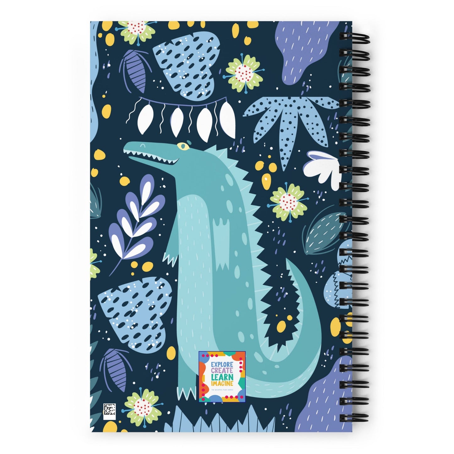 ALLIGATOR Spiral Notebook - Premium Spiral Notebook from The Wishful Fish Kids - Just $24.00! Shop now at The Wishful Fish Kids