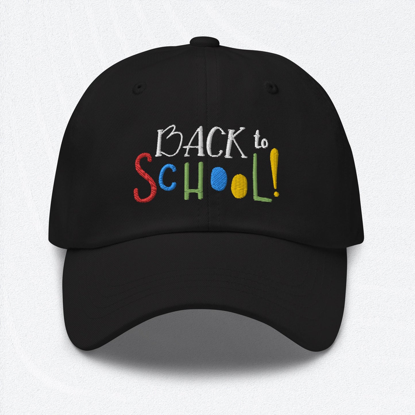 BACK To SCHOOL Baseball Cap - Premium Baseball Cap from The Wishful Fish Kids - Just $33.00! Shop now at The Wishful Fish Kids