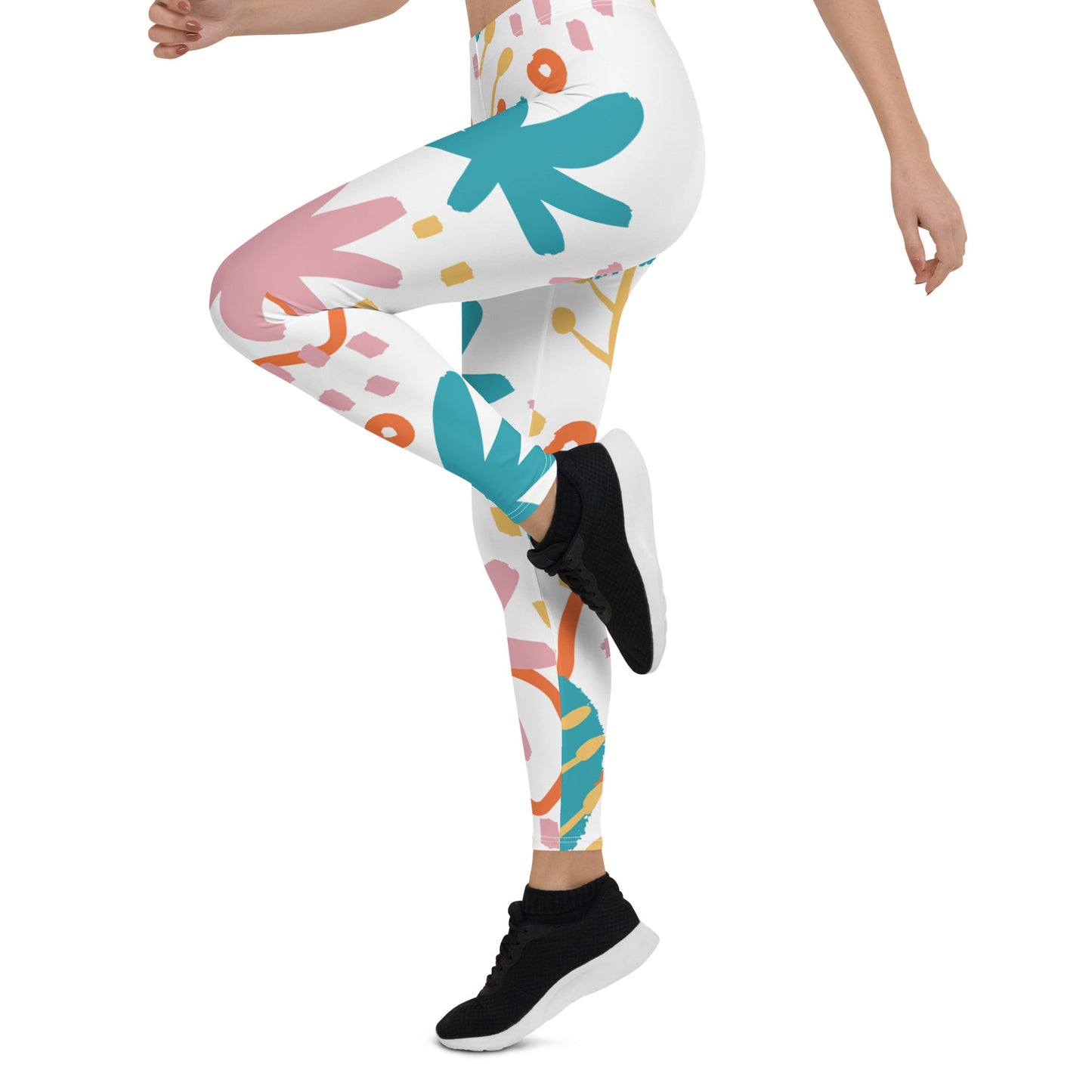 BOTANICAL PATTERN Leggings - Sizes XS-XL - Premium Leggings from The Wishful Fish Kids - Just $44.00! Shop now at The Wishful Fish Kids