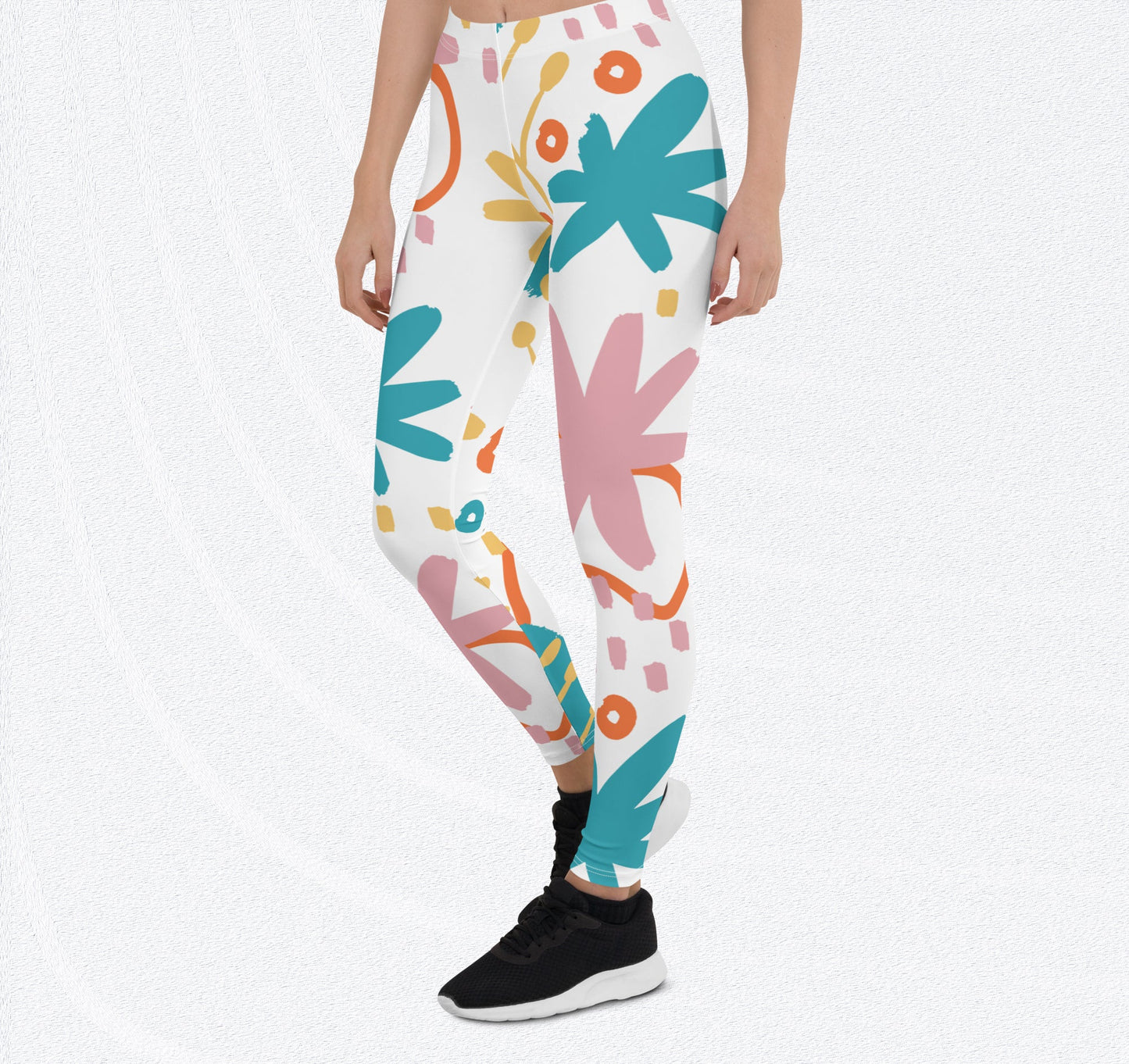 BOTANICAL PATTERN Leggings - Sizes XS-XL The Wishful Fish Kids