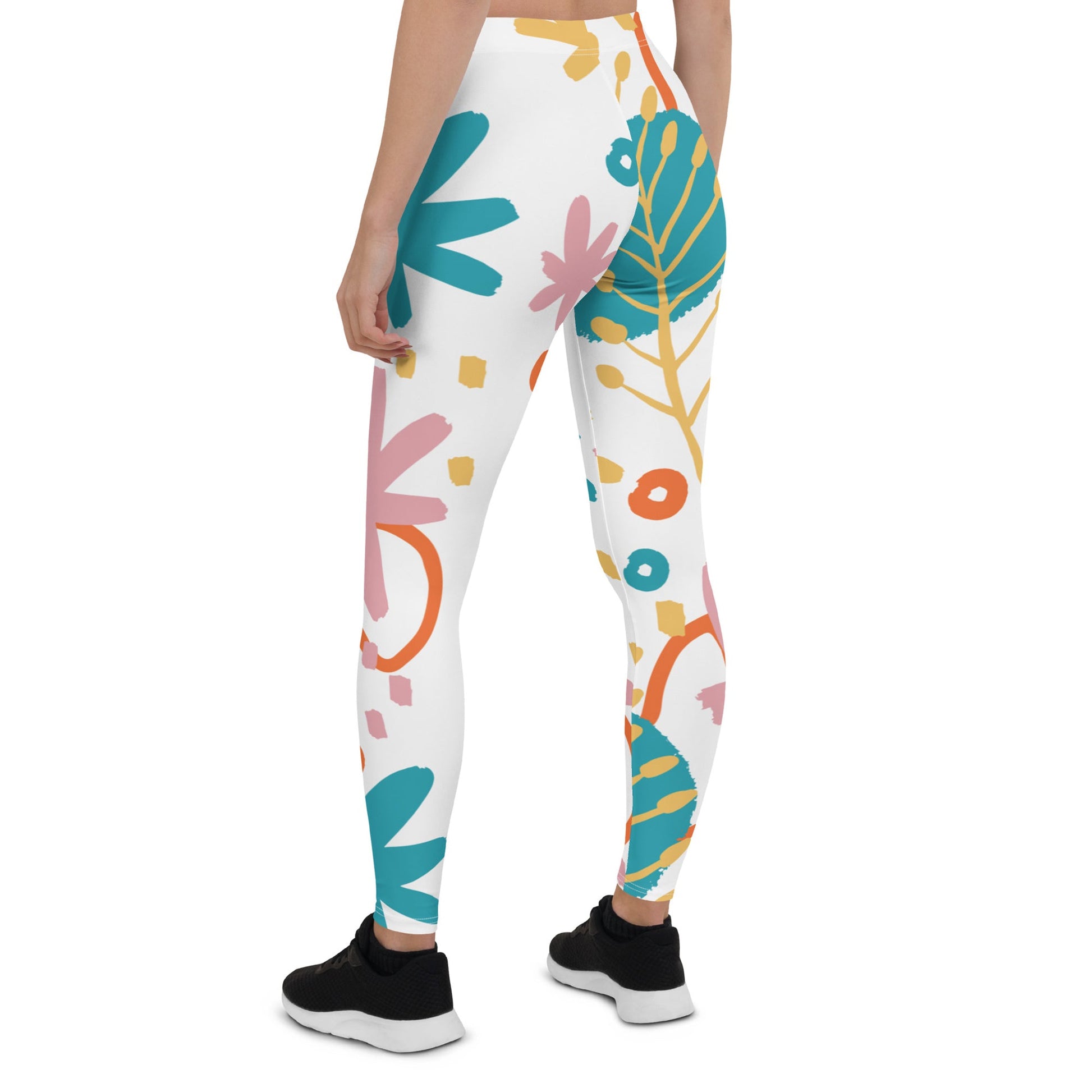 BOTANICAL PATTERN Leggings - Sizes XS-XL The Wishful Fish Kids