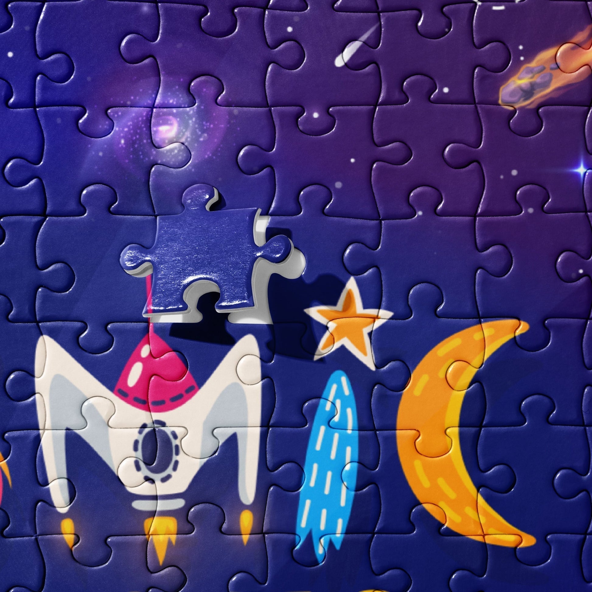 COSMIC EXPLORING Jigsaw Puzzle - 520 Pieces - Premium Jigsaw Puzzle from The Wishful Fish Kids - Just $38.00! Shop now at The Wishful Fish Kids