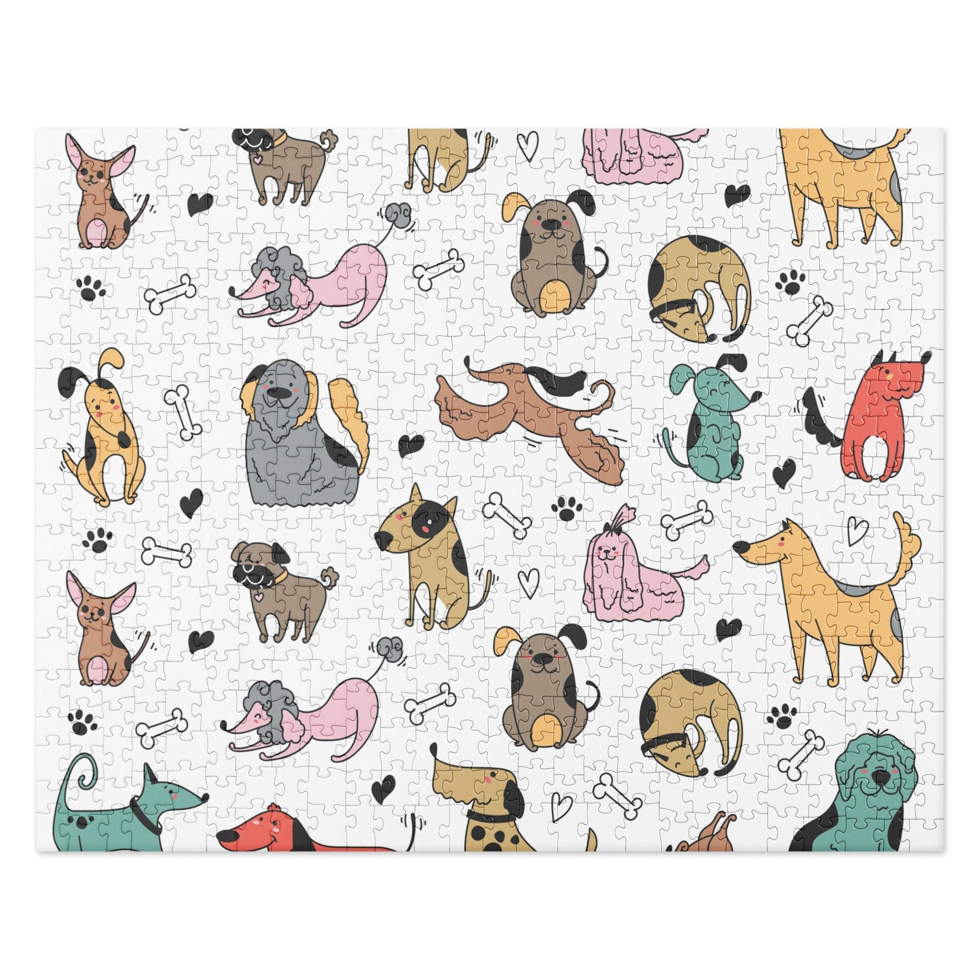 CUTE DOGS Jigsaw Puzzle - 520 Pieces - Premium Jigsaw Puzzle from The Wishful Fish Kids - Just $38.00! Shop now at The Wishful Fish Kids