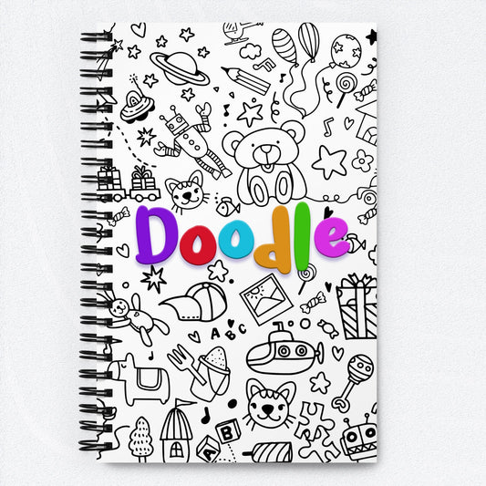 DOODLE Spiral Notebook - Premium Spiral Notebook from The Wishful Fish Kids - Just $24.00! Shop now at The Wishful Fish Kids