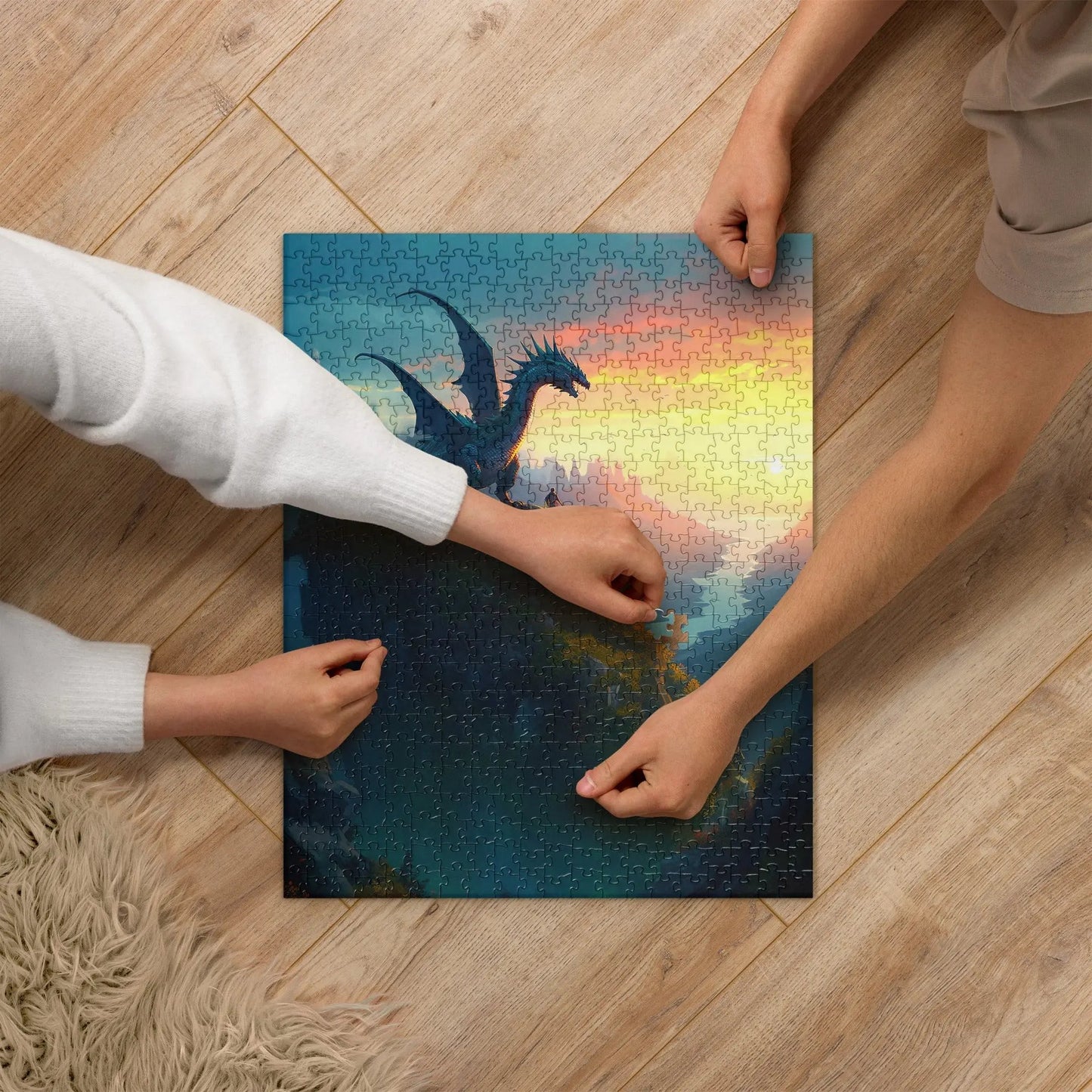 Ideal gift for puzzle lovers that like mythical creatures. Let the adventure begin! SHOP NOW at The Wishful  Fish KIDS