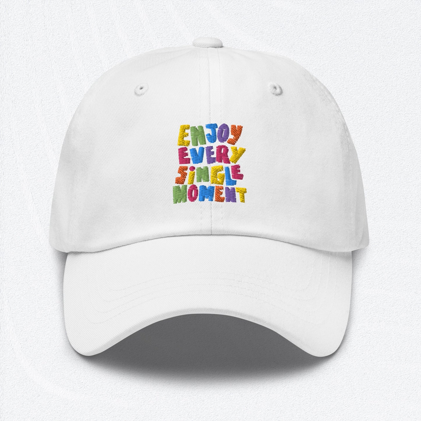 ENJOY EVERY SINGLE MOMENT Baseball Cap The Wishful Fish Kids