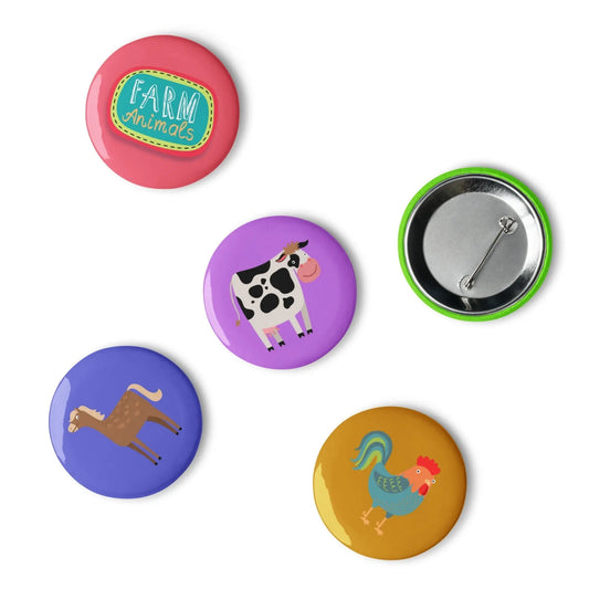 Whether you're adding them to your backpack, notebook, or favorite hat, these pins will make your stuff look extra awesome. SHOP Now at The Wishful Fish Kids