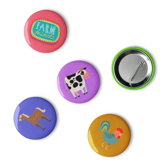 Whether you're adding them to your backpack, notebook, or favorite hat, these pins will make your stuff look extra awesome. SHOP Now at The Wishful Fish Kids