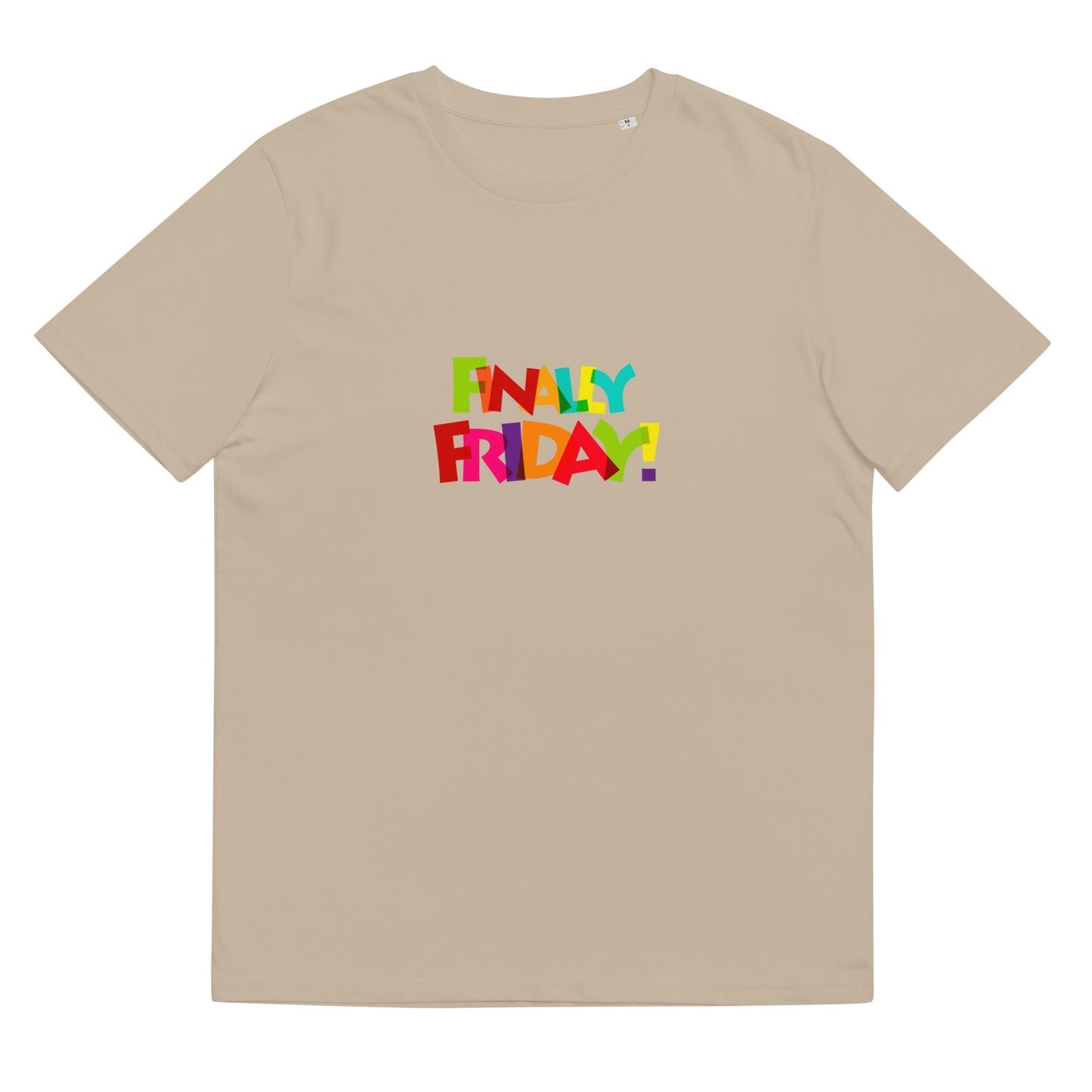 FINALLY FRIDAY Unisex Organic Cotton T-shirt  Sizes S-5XL - Premium T-Shirt from The Wishful Fish Kids - Just $28.00! Shop now at The Wishful Fish Kids