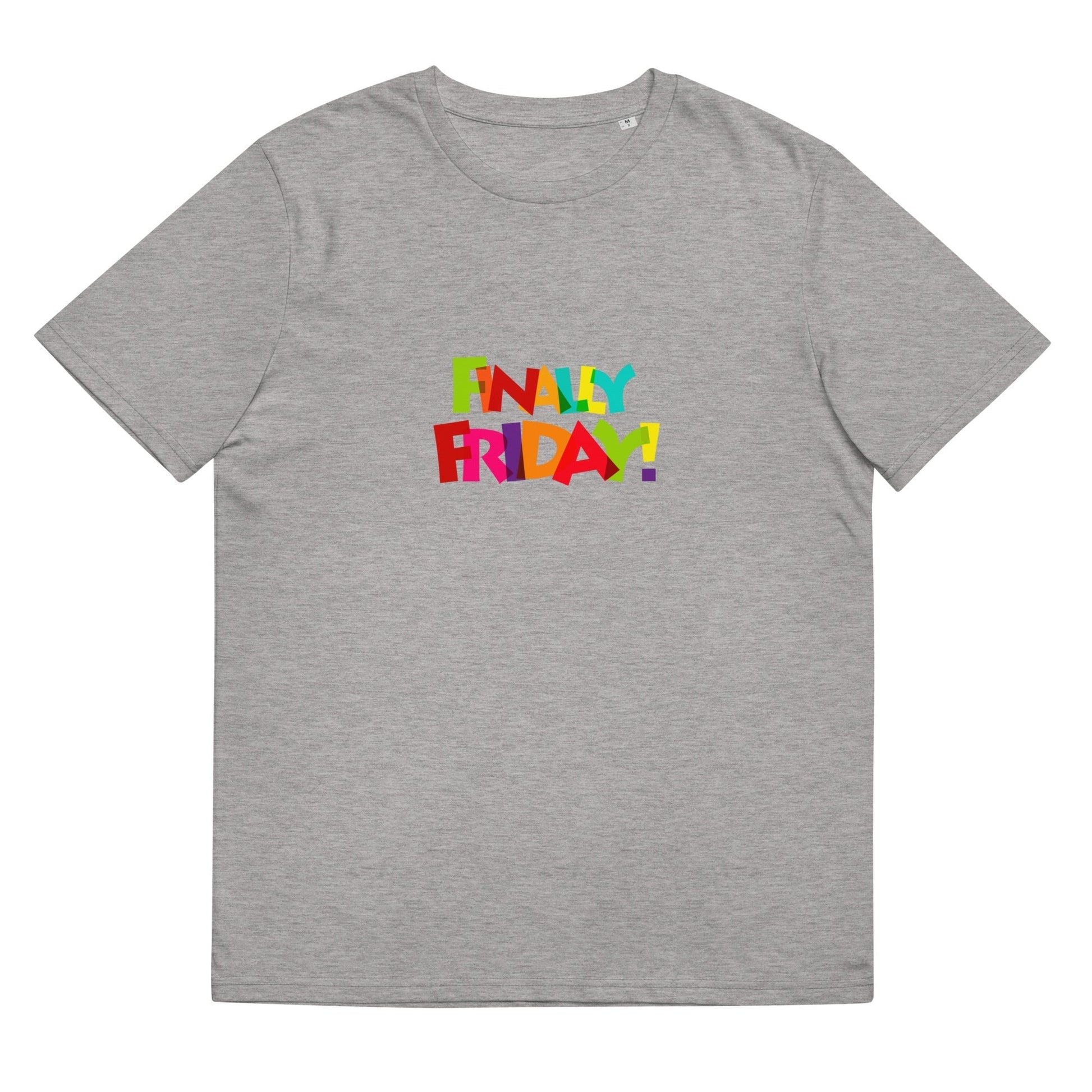 FINALLY FRIDAY Unisex Organic Cotton T-shirt  Sizes S-5XL - Premium T-Shirt from The Wishful Fish Kids - Just $28.00! Shop now at The Wishful Fish Kids