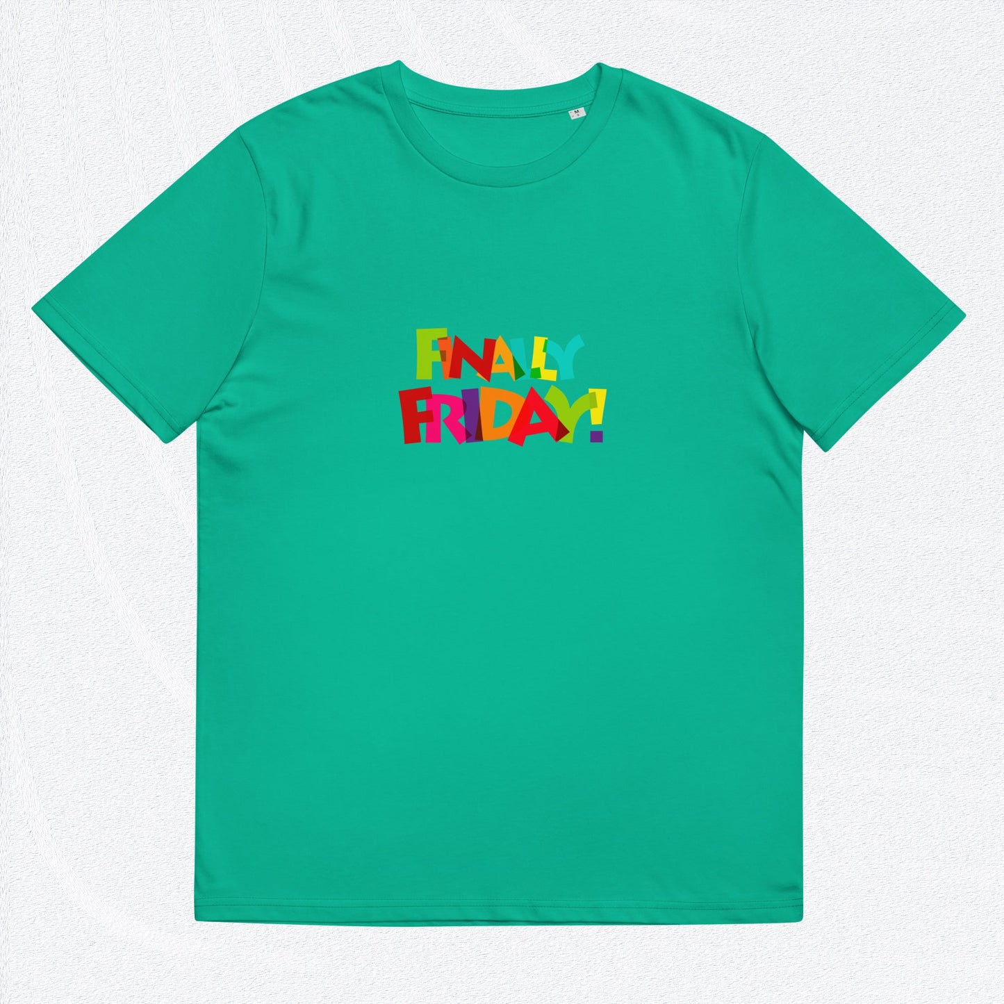 FINALLY FRIDAY Unisex Organic Cotton T-shirt  Sizes S-5XL - Premium T-Shirt from The Wishful Fish Kids - Just $28.00! Shop now at The Wishful Fish Kids