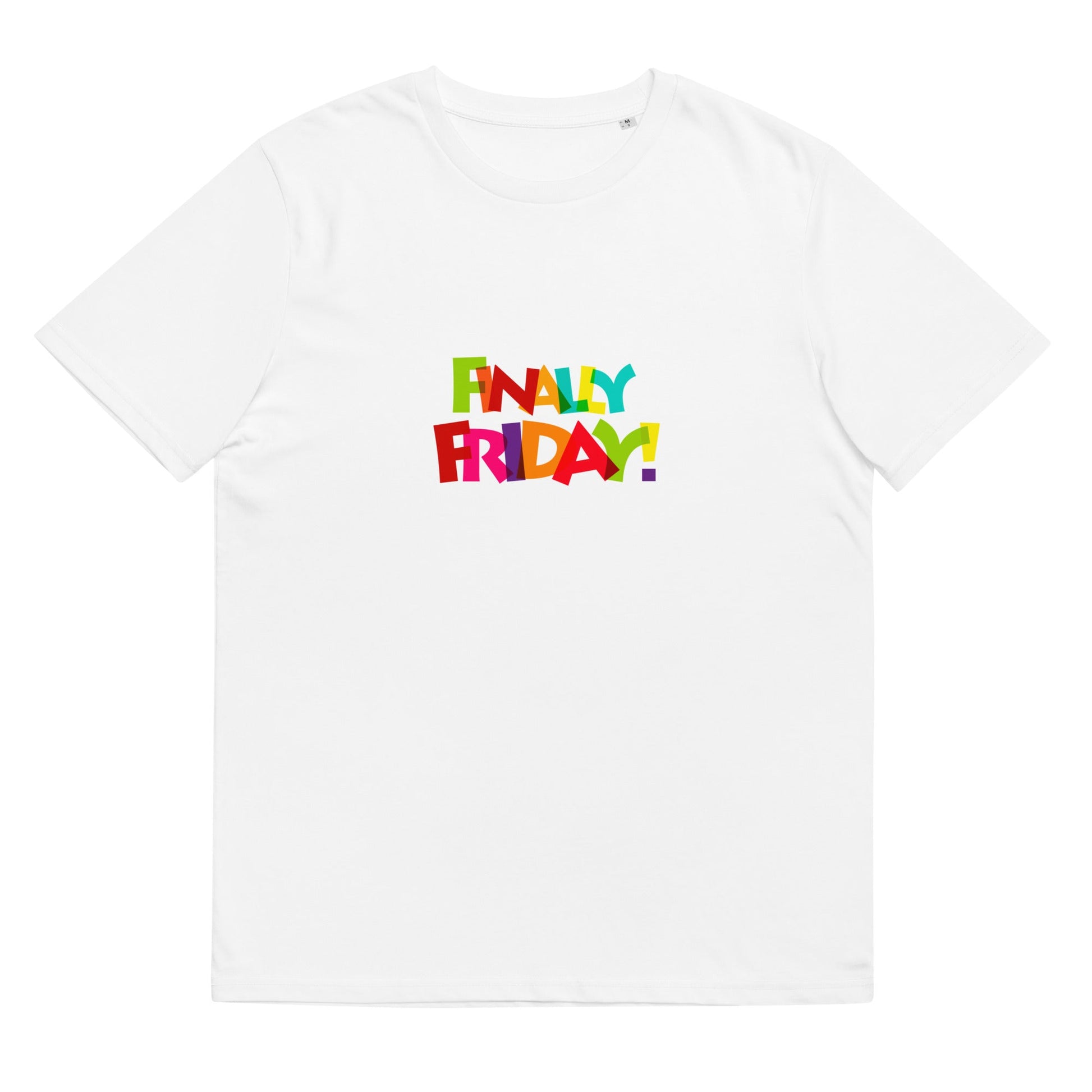 FINALLY FRIDAY Unisex Organic Cotton T-shirt  Sizes S-5XL - Premium T-Shirt from The Wishful Fish Kids - Just $28.00! Shop now at The Wishful Fish Kids