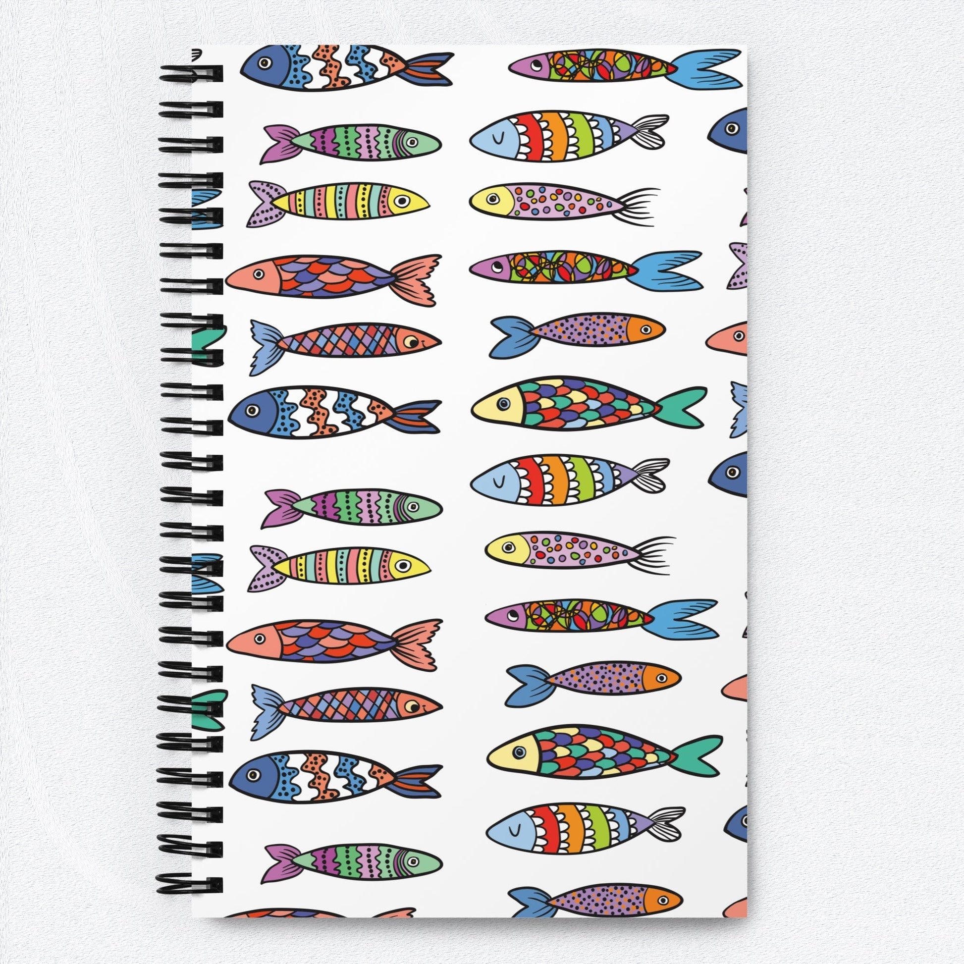 FUN FISHES Spiral Notebook - Premium Spiral Notebook from The Wishful Fish Kids - Just $24.00! Shop now at The Wishful Fish Kids