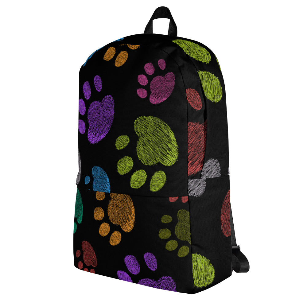 FUN PAW PRINTS Backpack - Premium Backpack from The Wishful Fish Kids - Just $48.00! Shop now at The Wishful Fish Kids