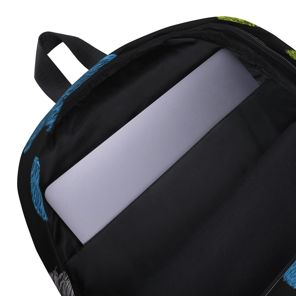 The FUN PAW PRINTS Kids Backpack  is a cool kids backpack—a perfect gift for tweens and teens. SHOP The Wishful Fish KIDS