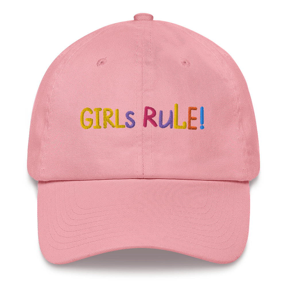 GIRLS RULE Baseball Cap - Premium Baseball Cap from The Wishful Fish Kids - Just $28.50! Shop now at The Wishful Fish Kids