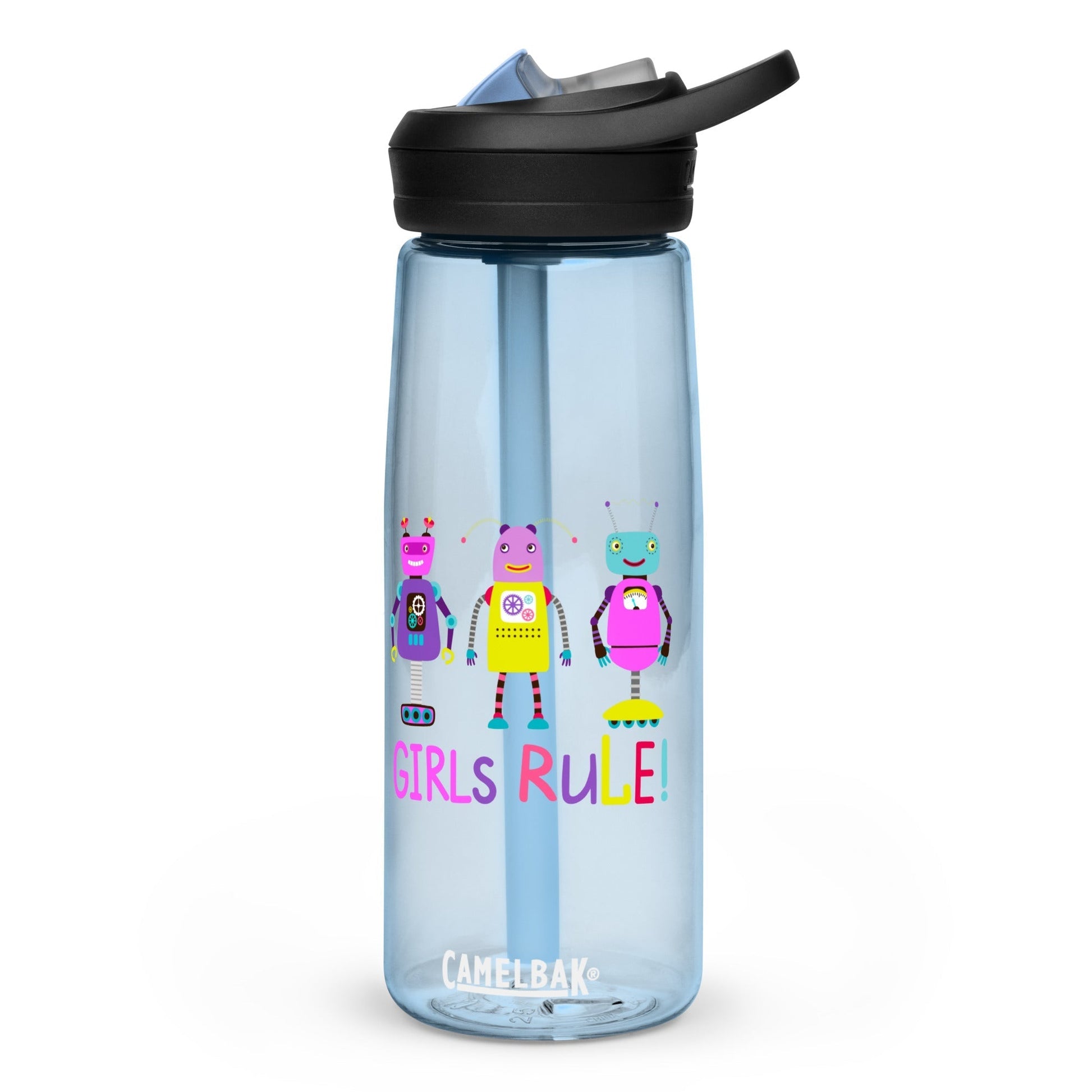 GIRLS RULE Sports Water Bottle  25oz - Premium Water Bottle from The Wishful Fish Kids - Just $33.00! Shop now at The Wishful Fish Kids