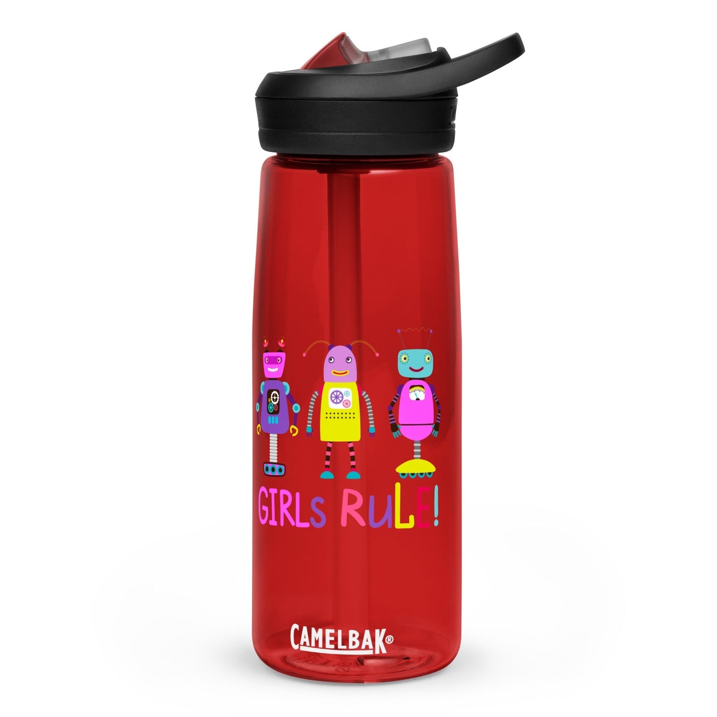 GIRLS RULE Sports Water Bottle  25oz - Premium Water Bottle from The Wishful Fish Kids - Just $33.00! Shop now at The Wishful Fish Kids