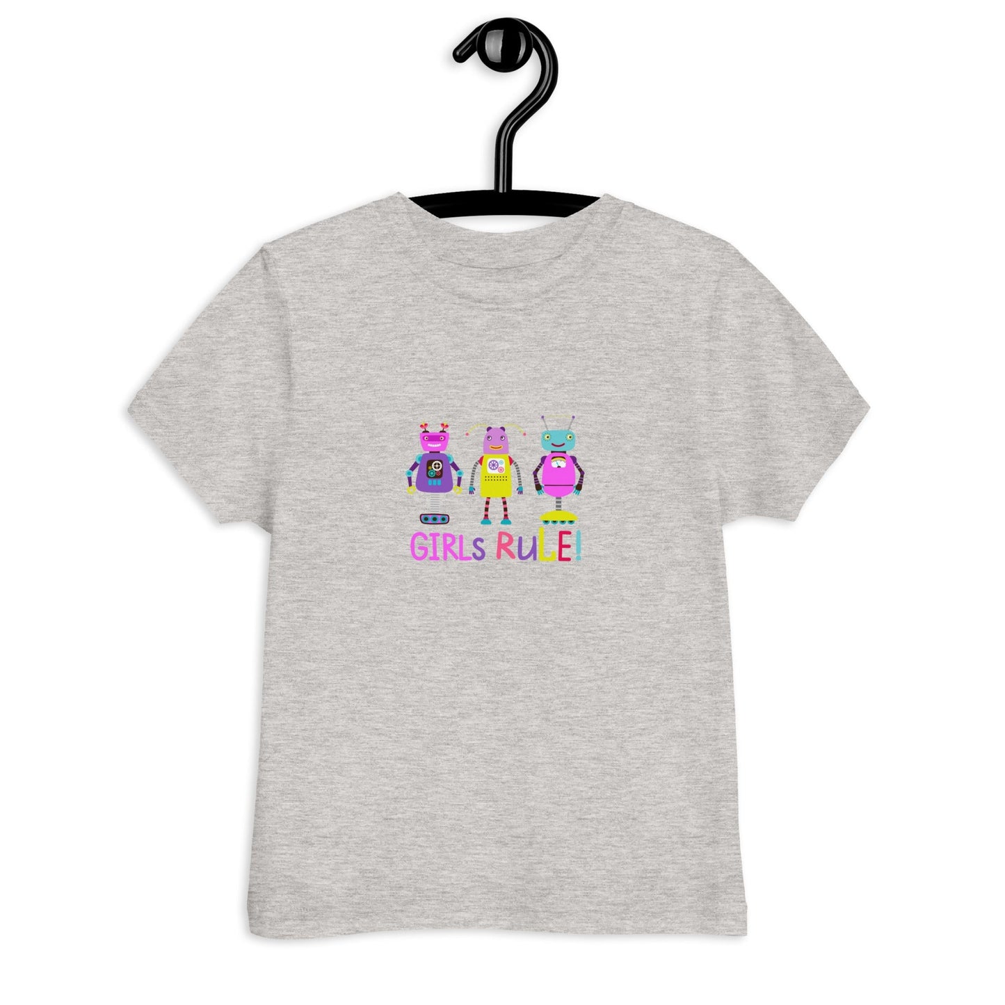 GIRLS RULE Toddler Jersey T Shirt  Sizes 2-5/6 - Premium T-Shirt from The Wishful Fish Kids - Just $27.00! Shop now at The Wishful Fish Kids