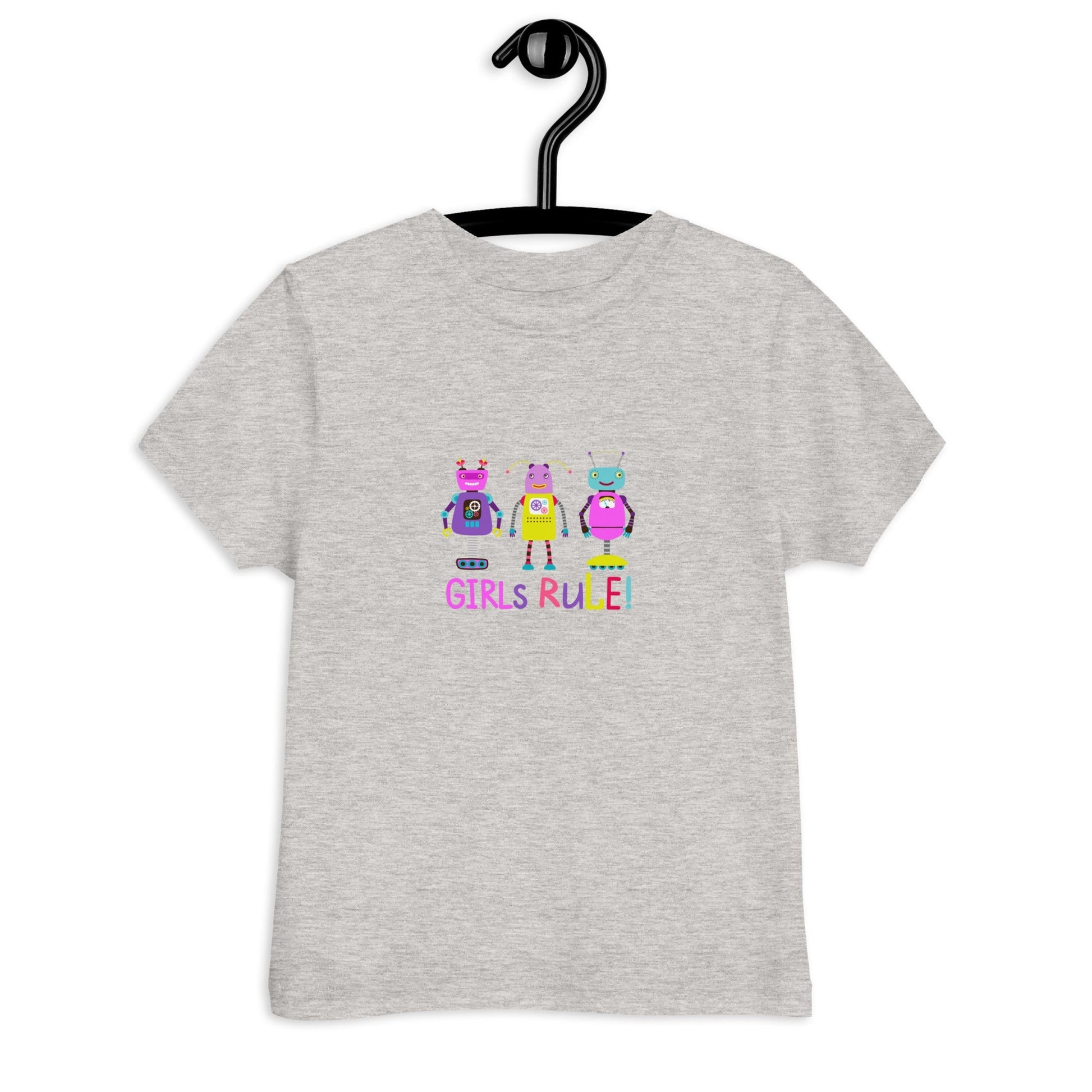 GIRLS RULE Toddler Jersey T Shirt  Sizes 2-5/6 - Premium T-Shirt from The Wishful Fish Kids - Just $27.00! Shop now at The Wishful Fish Kids