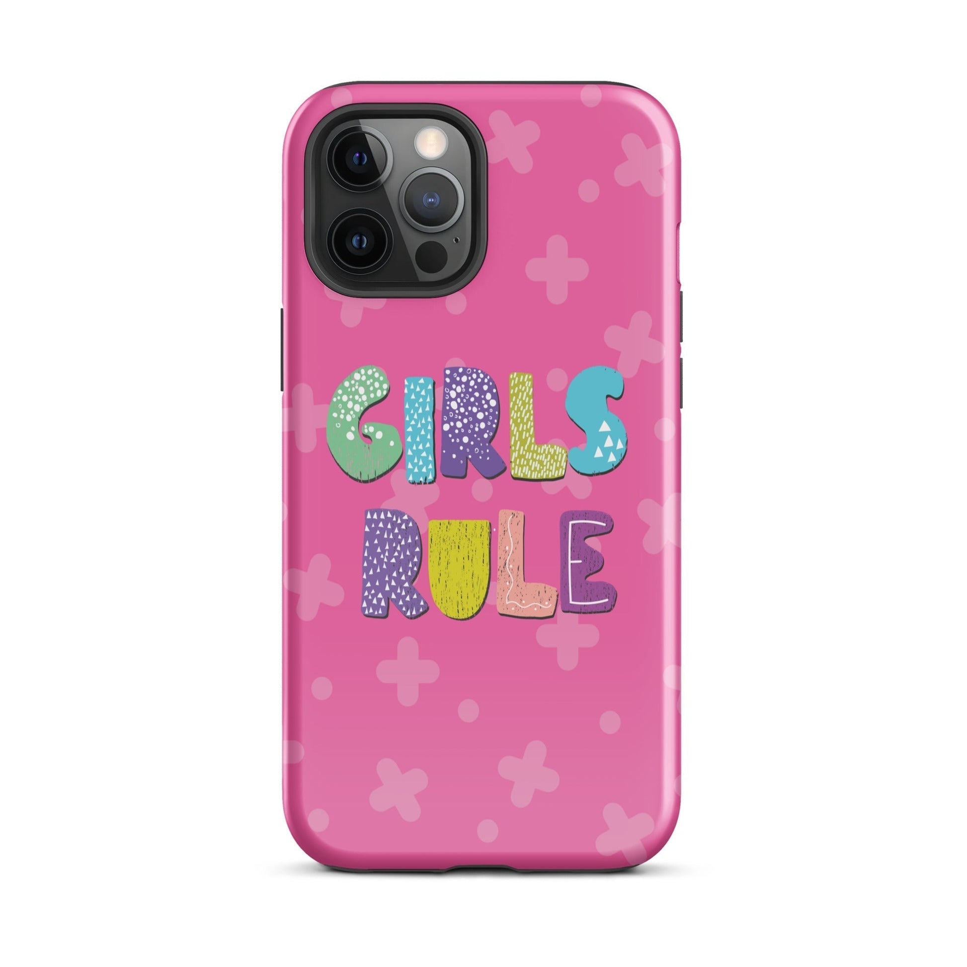 GIRLS RULE Tough Case for Apple iPhone® - Premium iPhone Case from The Wishful Fish Kids - Just $28.00! Shop now at The Wishful Fish Kids