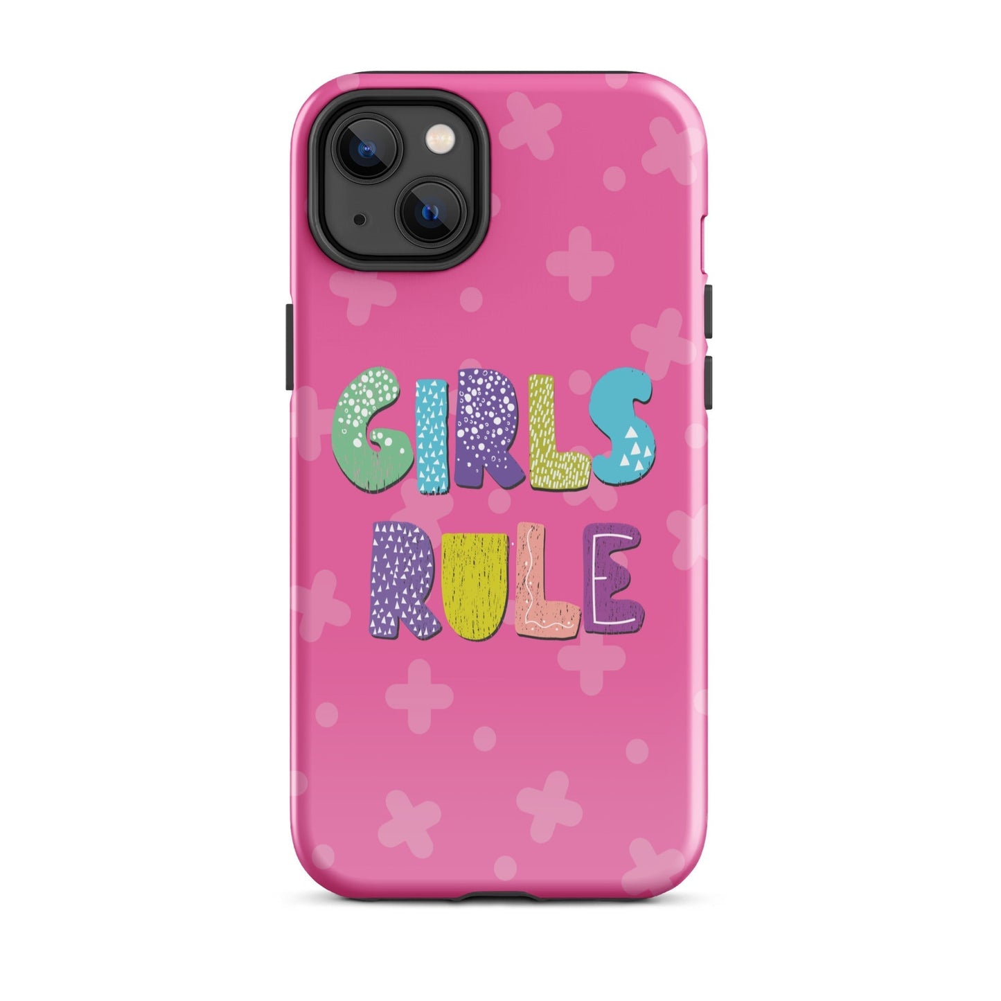 GIRLS RULE Tough Case for Apple iPhone® - Premium iPhone Case from The Wishful Fish Kids - Just $28.00! Shop now at The Wishful Fish Kids