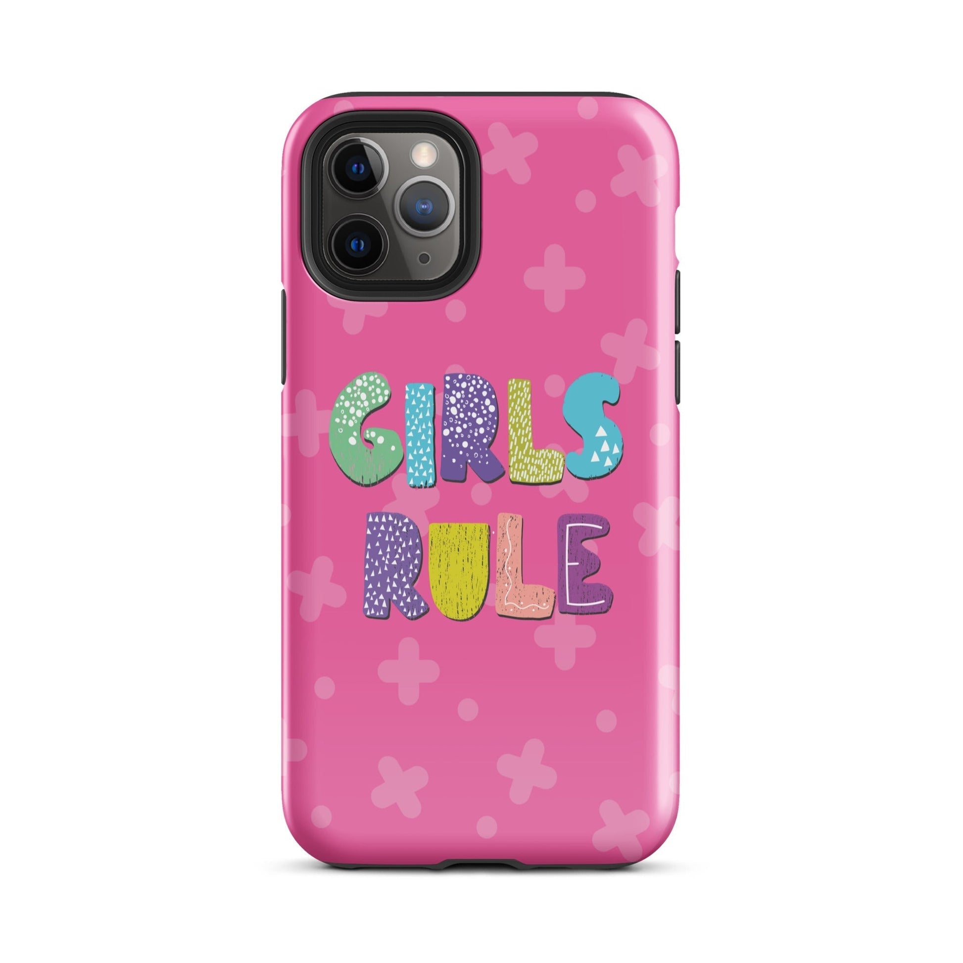 GIRLS RULE Tough Case for Apple iPhone® - Premium iPhone Case from The Wishful Fish Kids - Just $28.00! Shop now at The Wishful Fish Kids