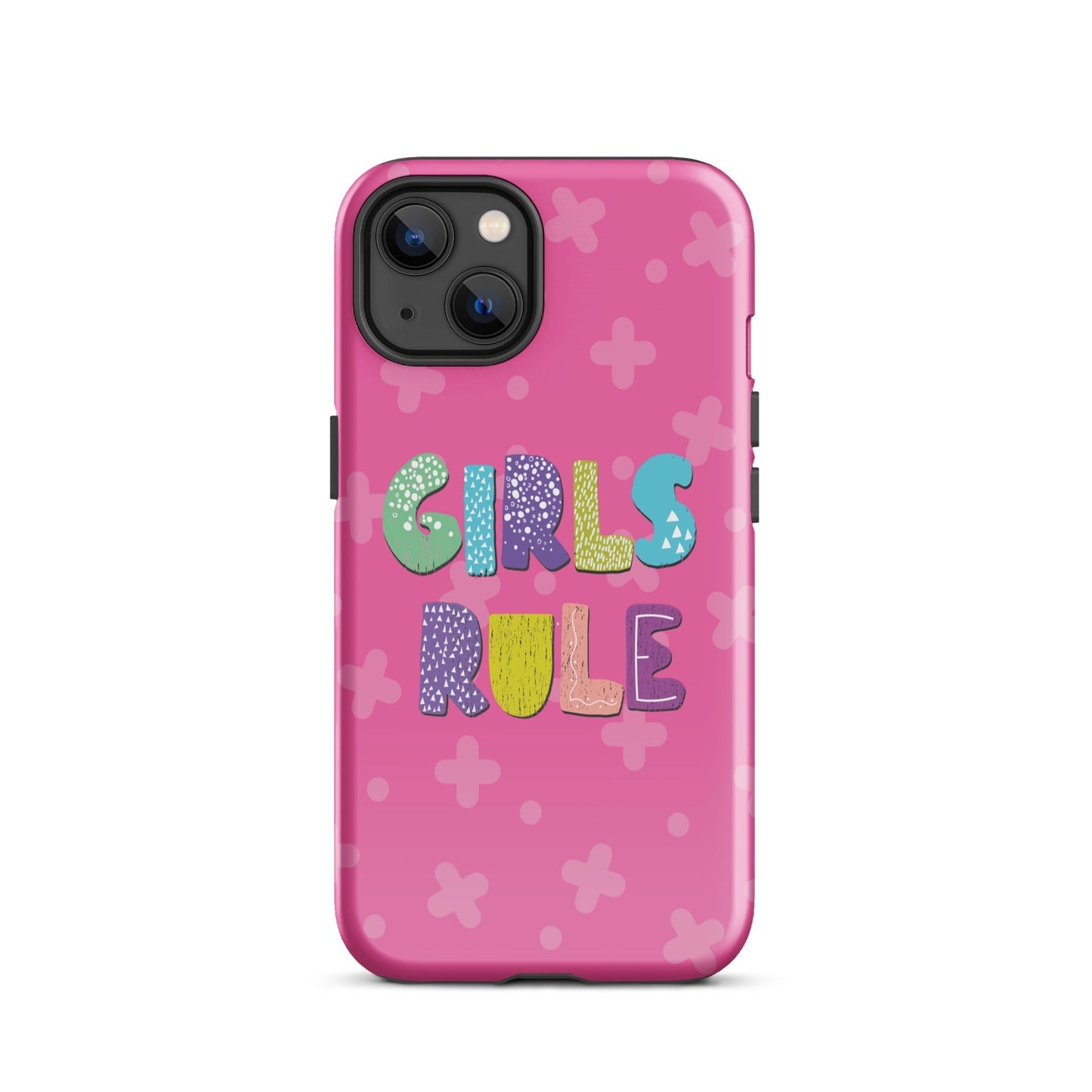 GIRLS RULE Tough Case for Apple iPhone® - Premium iPhone Case from The Wishful Fish Kids - Just $28.00! Shop now at The Wishful Fish Kids