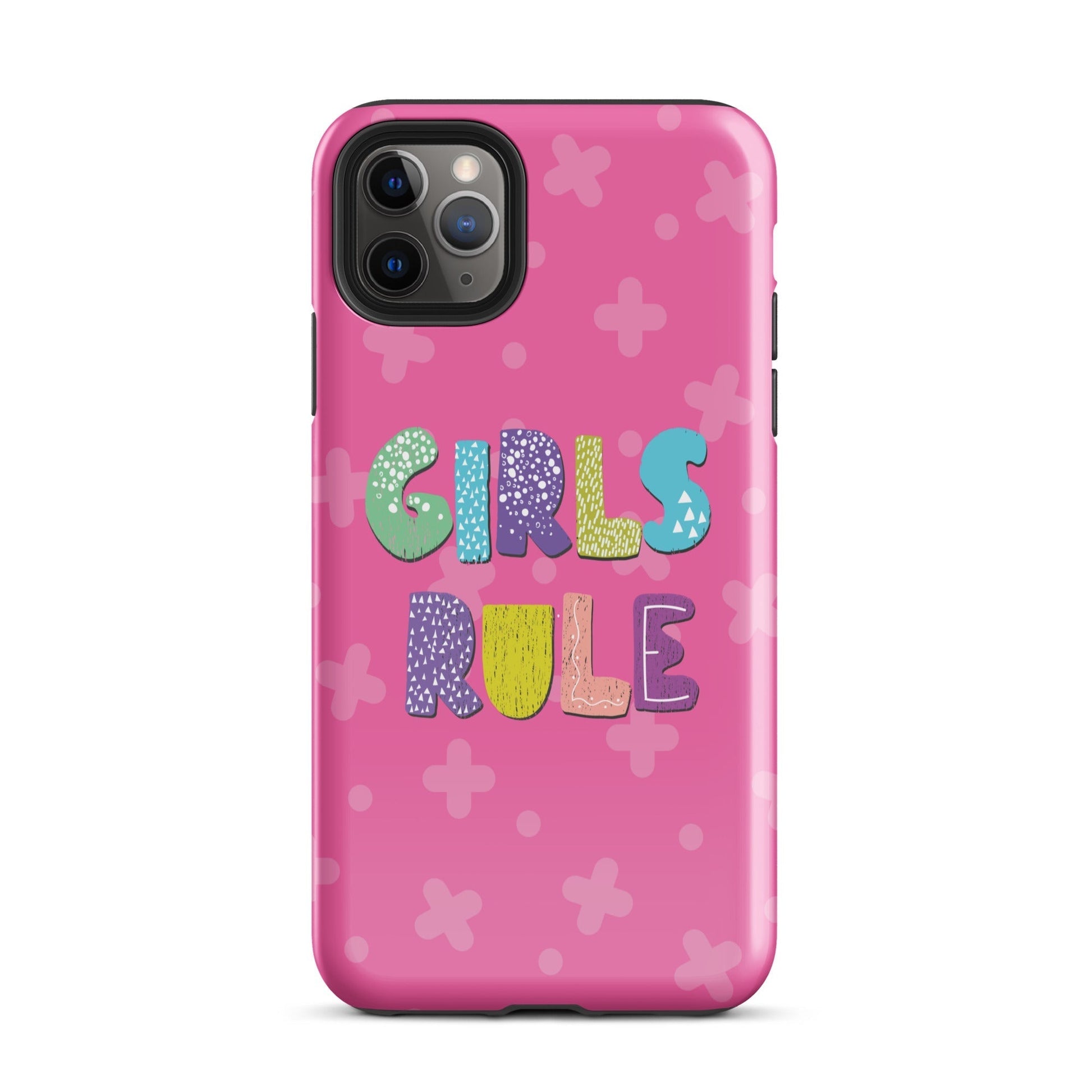 GIRLS RULE Tough Case for Apple iPhone® - Premium iPhone Case from The Wishful Fish Kids - Just $28.00! Shop now at The Wishful Fish Kids