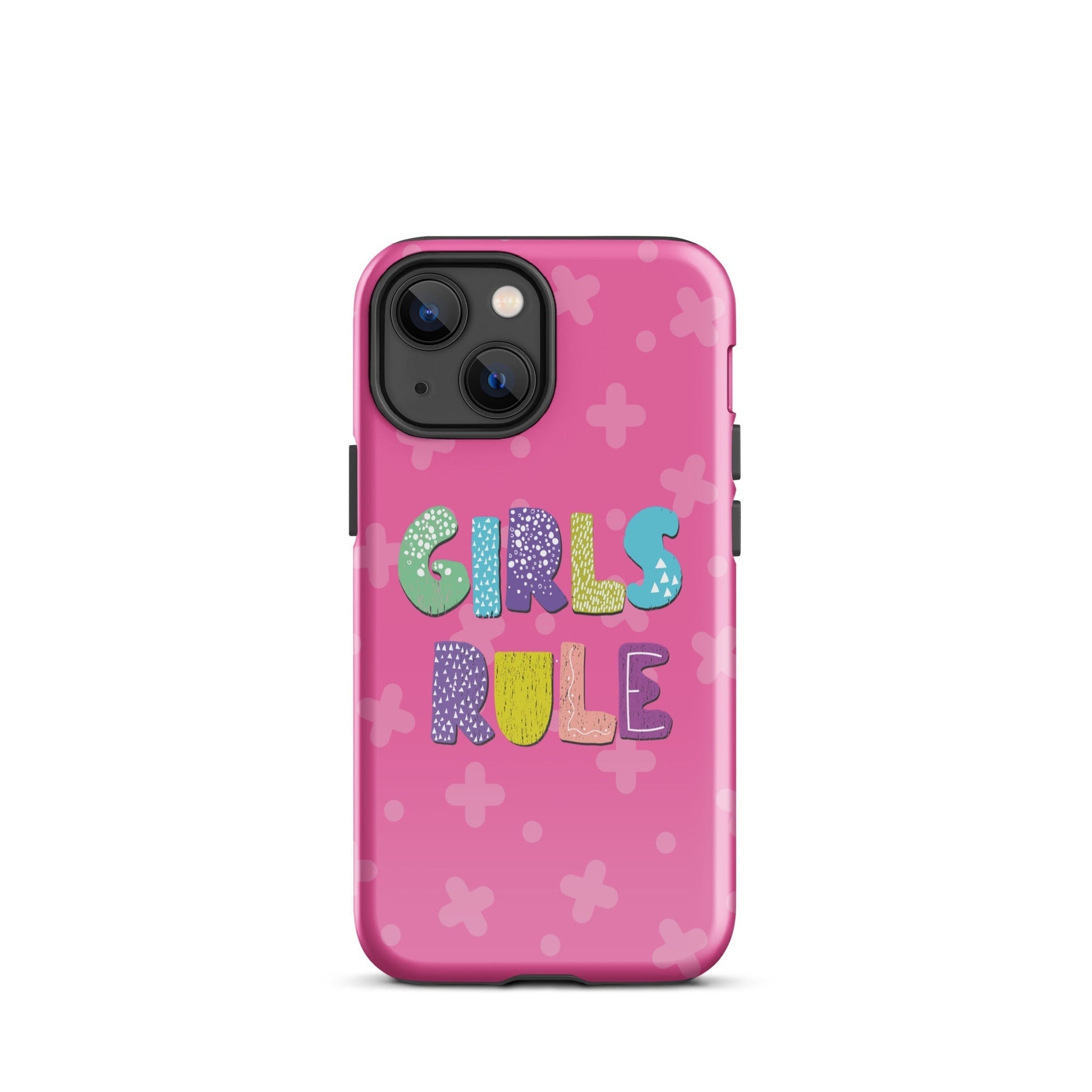 GIRLS RULE Tough Case for Apple iPhone® - Premium iPhone Case from The Wishful Fish Kids - Just $28.00! Shop now at The Wishful Fish Kids