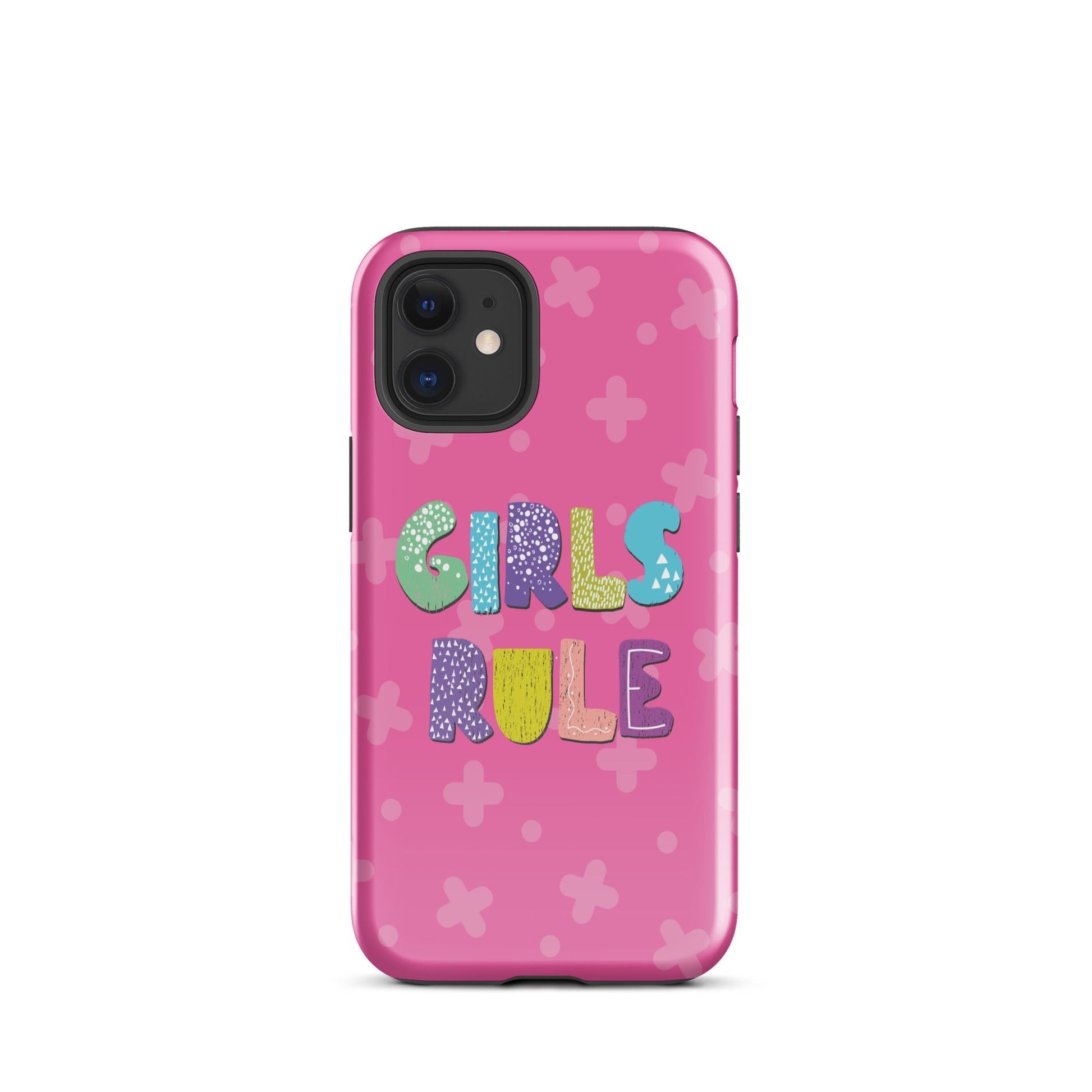 GIRLS RULE Tough Case for Apple iPhone® - Premium iPhone Case from The Wishful Fish Kids - Just $28.00! Shop now at The Wishful Fish Kids