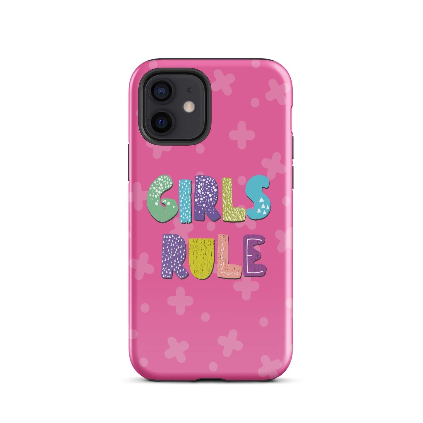 GIRLS RULE Tough Case for Apple iPhone® - Premium iPhone Case from The Wishful Fish Kids - Just $28.00! Shop now at The Wishful Fish Kids